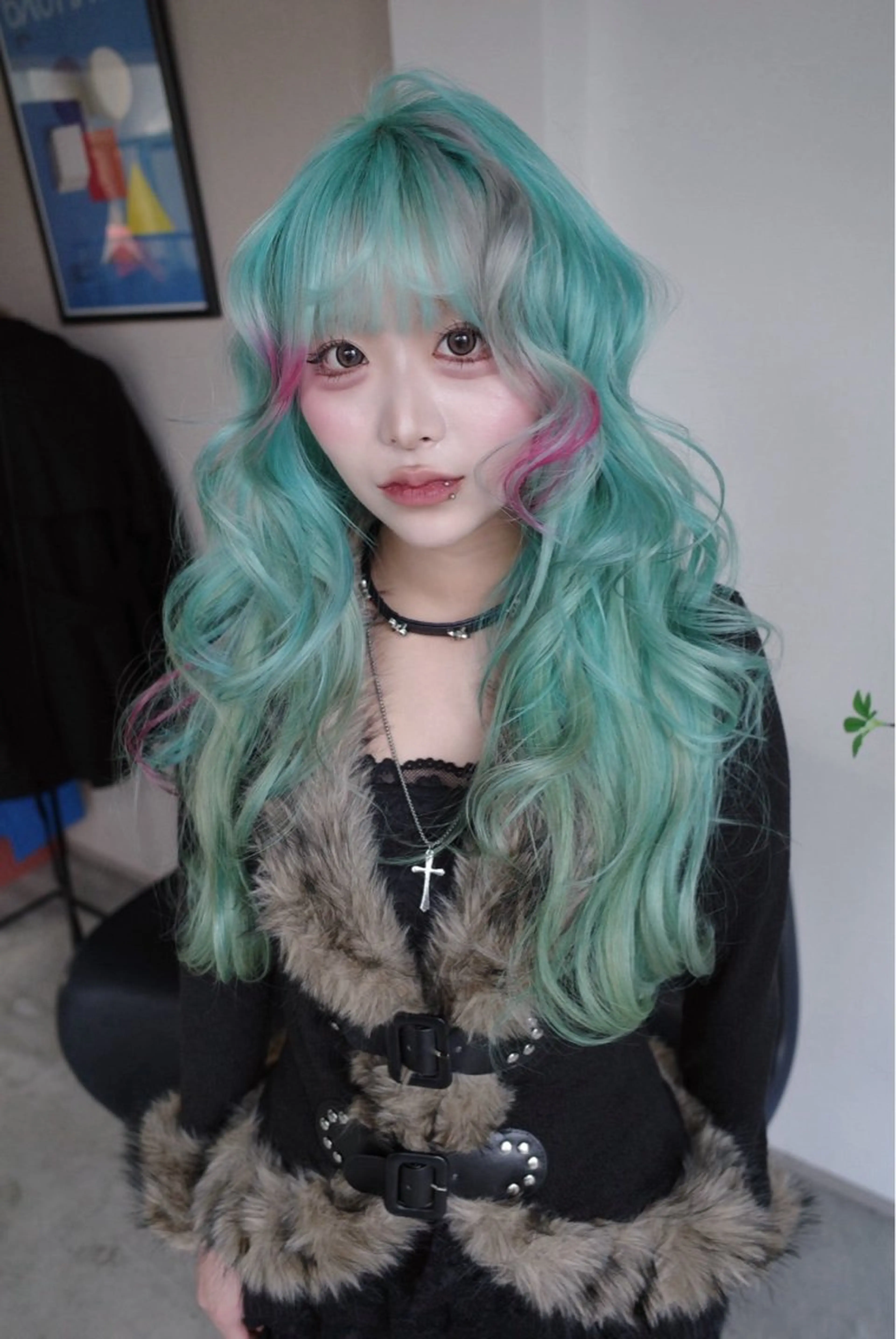 2ブリーチ+ケアカラーの写真