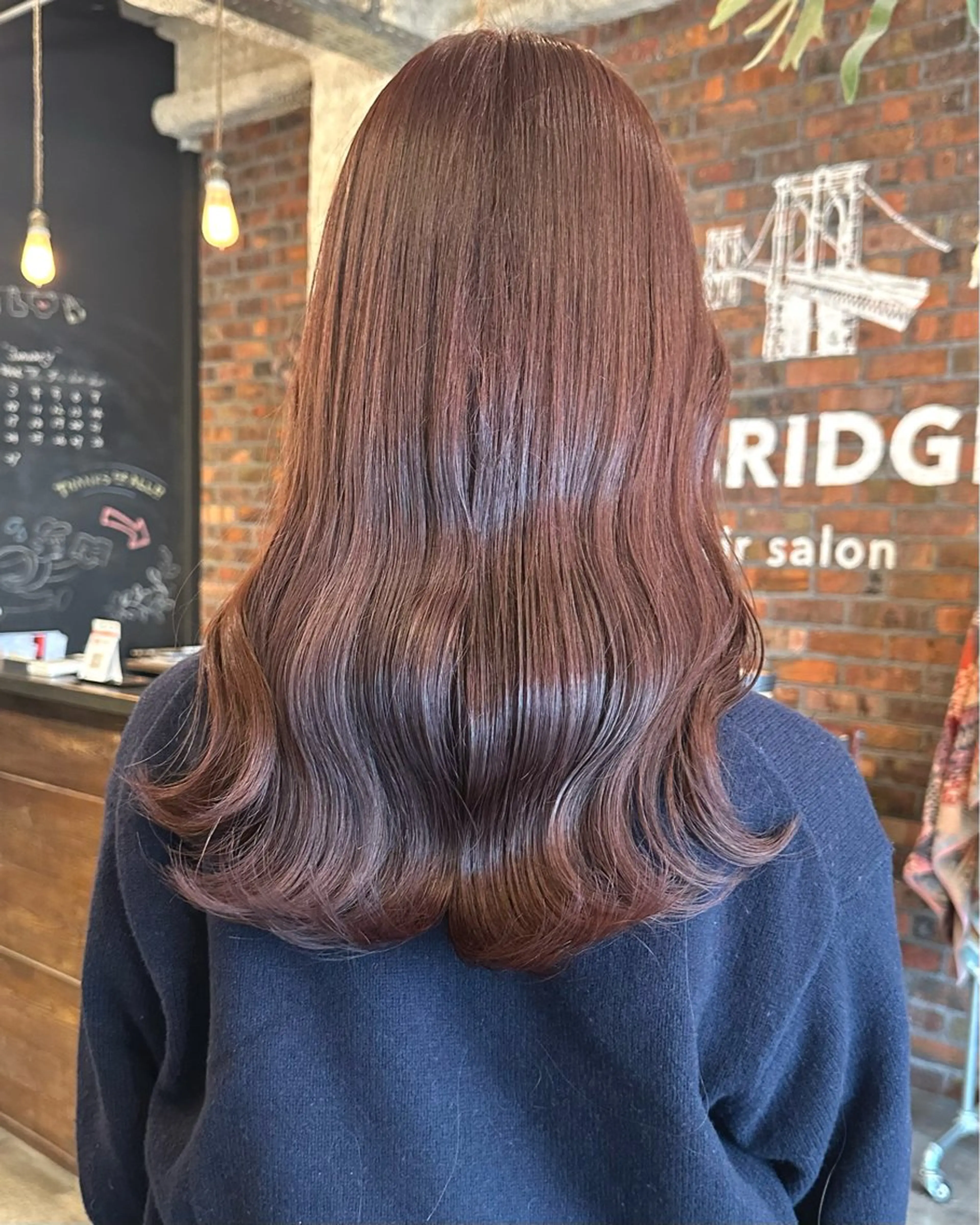 セミロング カラー 村田 来倖のヘアスタイル