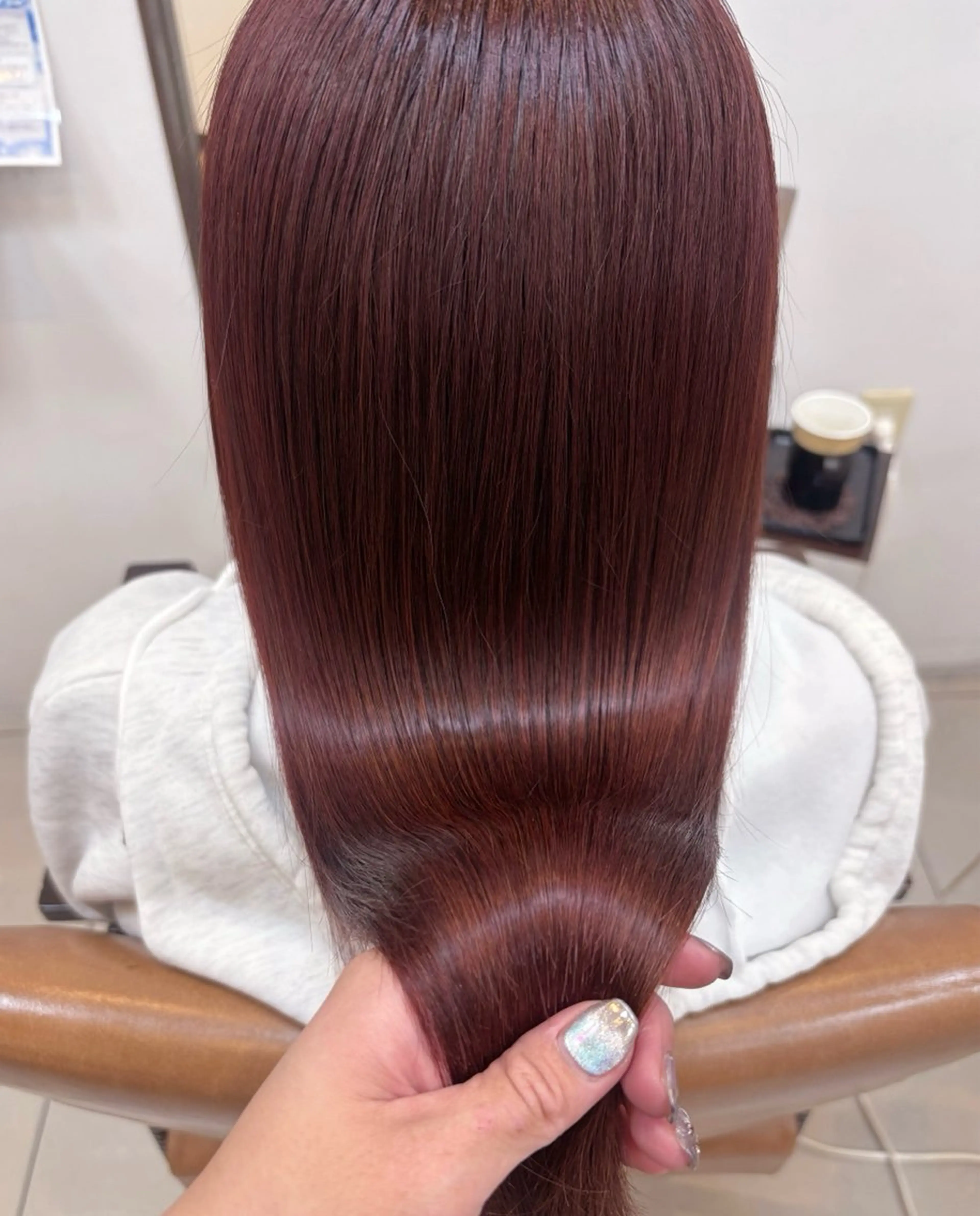 セミロング カラー 髪質改善 トリートメント ヘアカラー 頭皮×髪質改善 透明感カラー💎中村のヘアスタイル