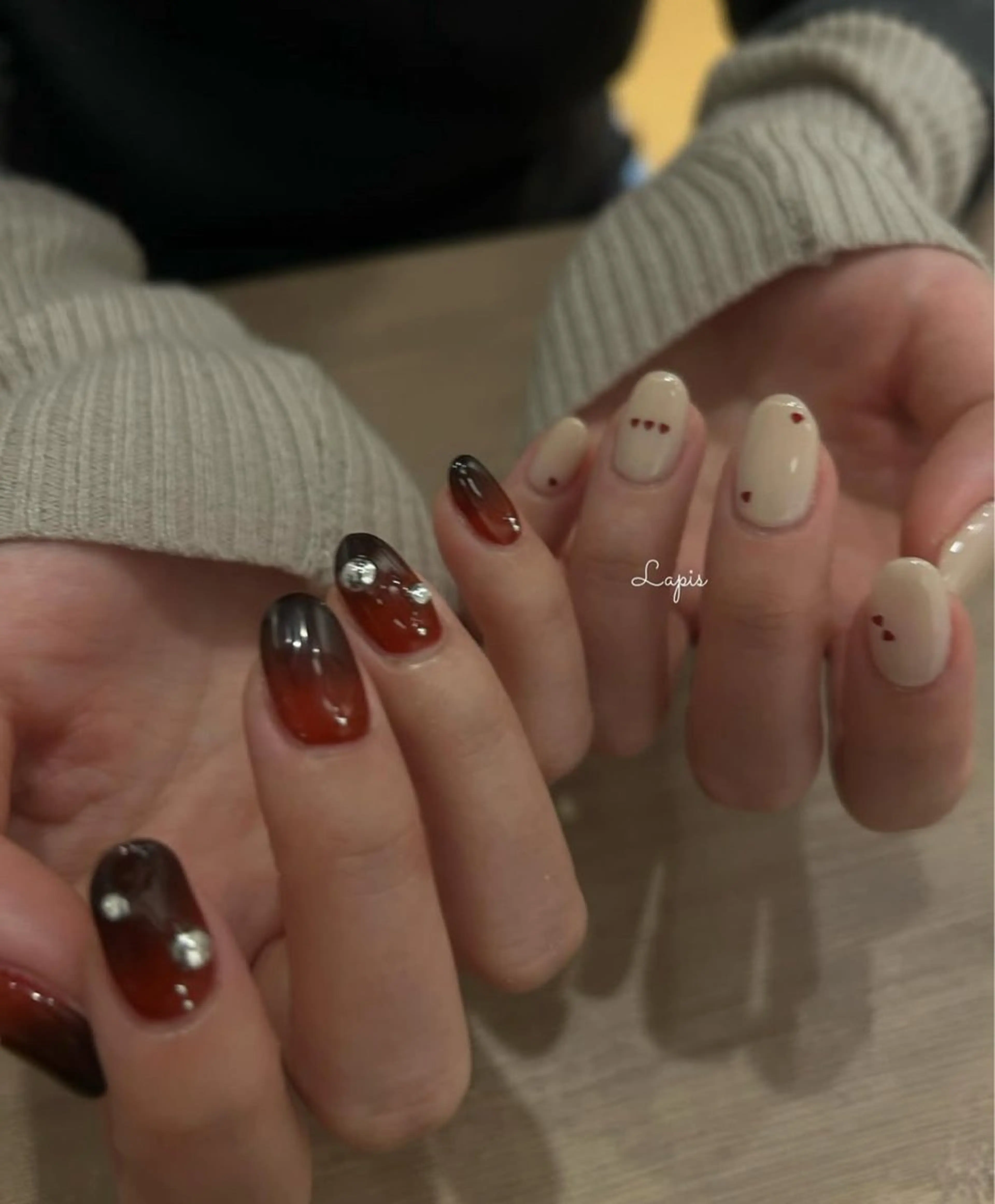 ネイル ハンドネイル Lapis *のネイルデザイン