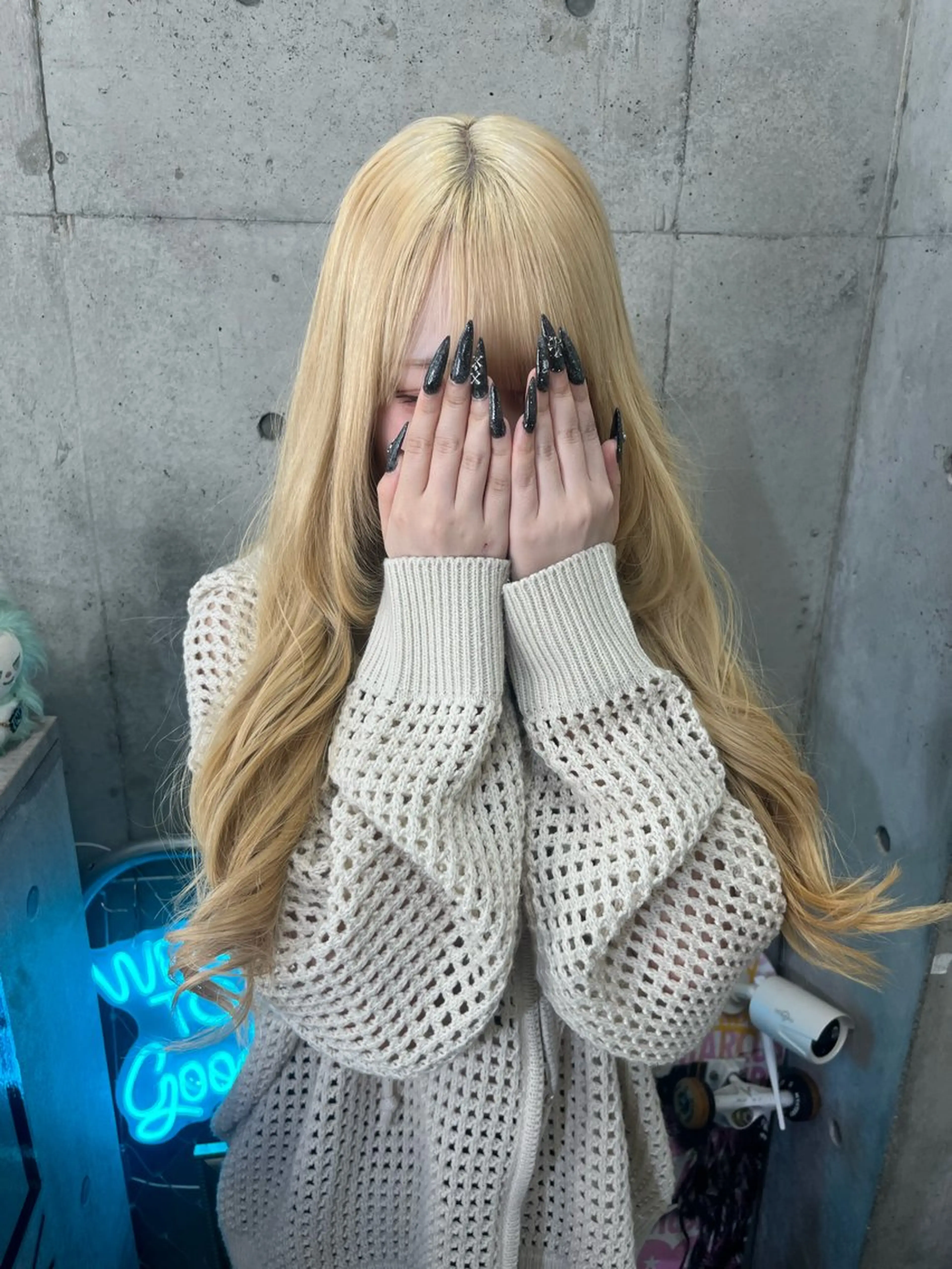 ロング カラー 個性派ウルフ/メンズ /ブリーチ/渋谷のヘアスタイル