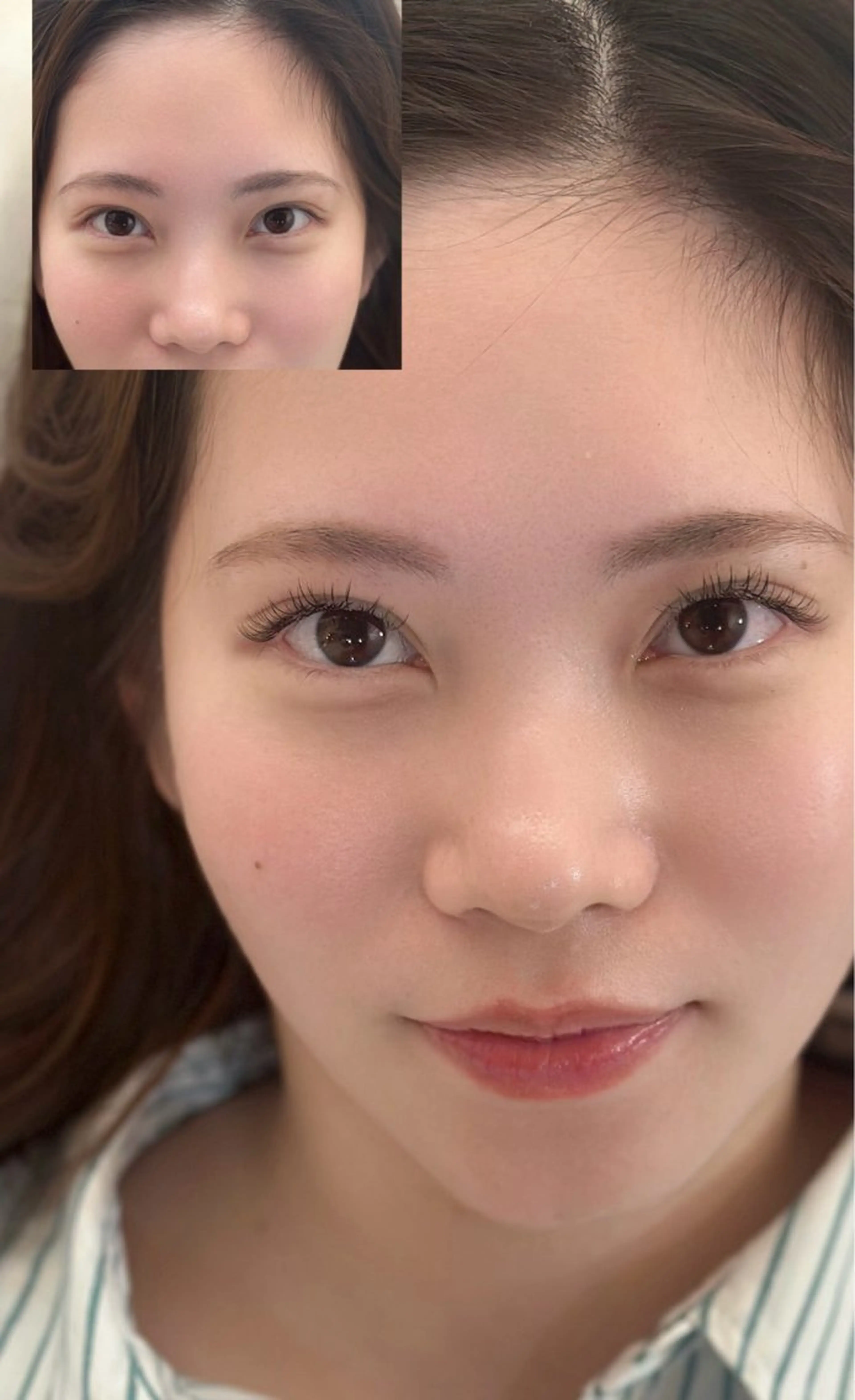 【当日予約歓迎】ナチュラルマツエク120本他店オフ込み※LEDマツエク不可・アイシャンプーコーティング込の写真