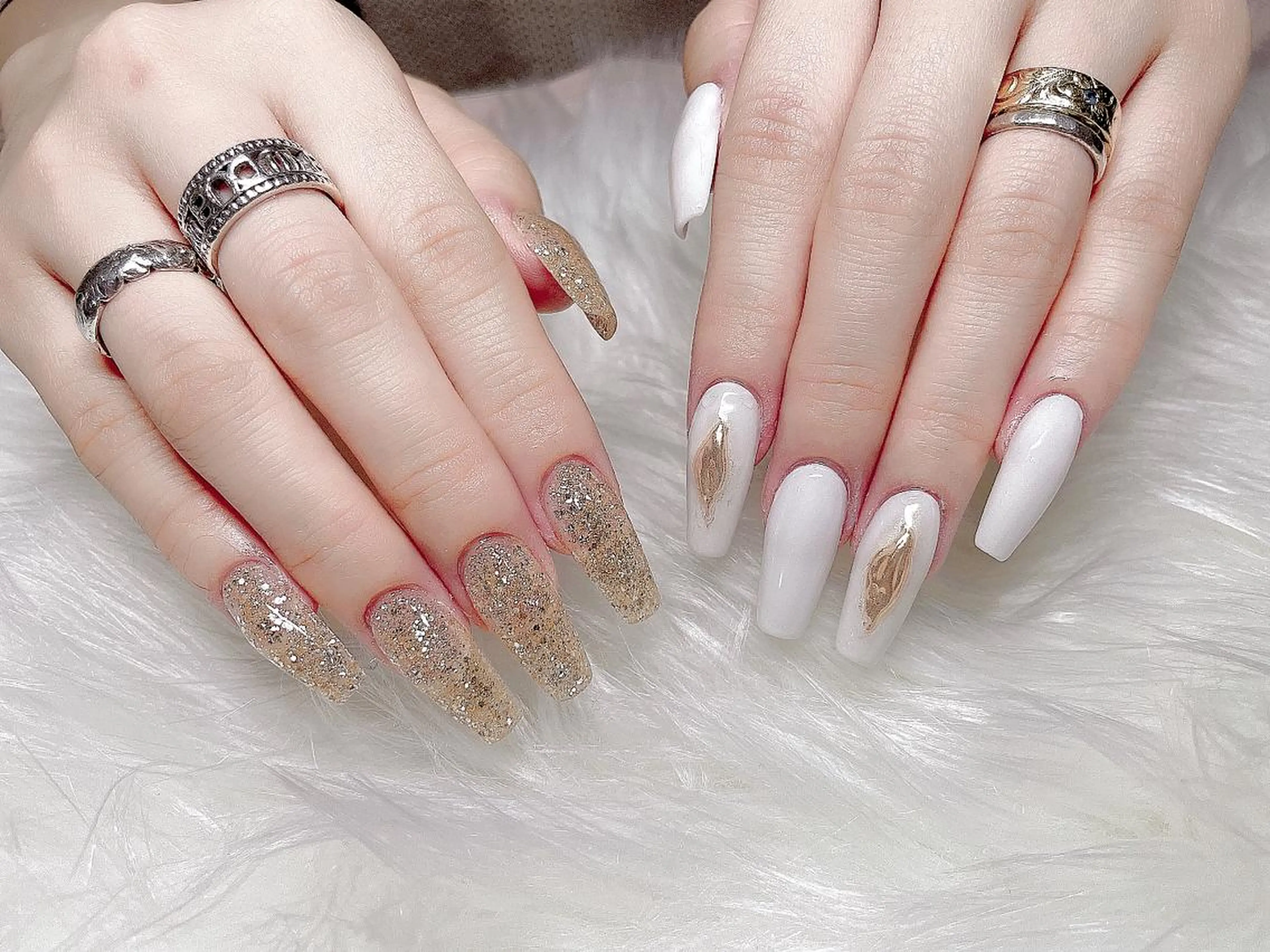 ミディアム ネイル 《LB》ラブリエ Nail&eyeのマツエク・マツパデザイン