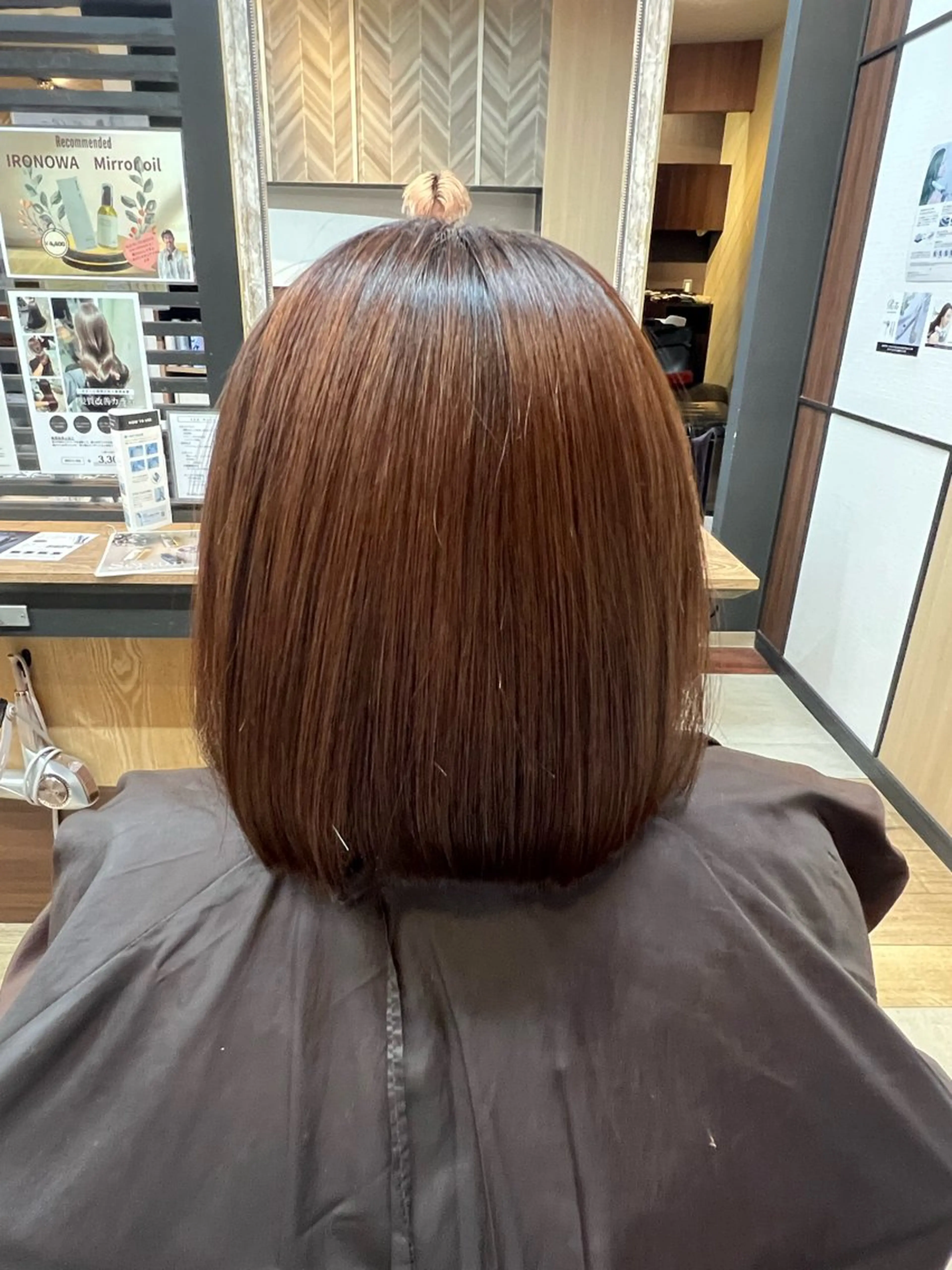 ショート 縮毛矯正 ナカオ シュウヘイのヘアスタイル