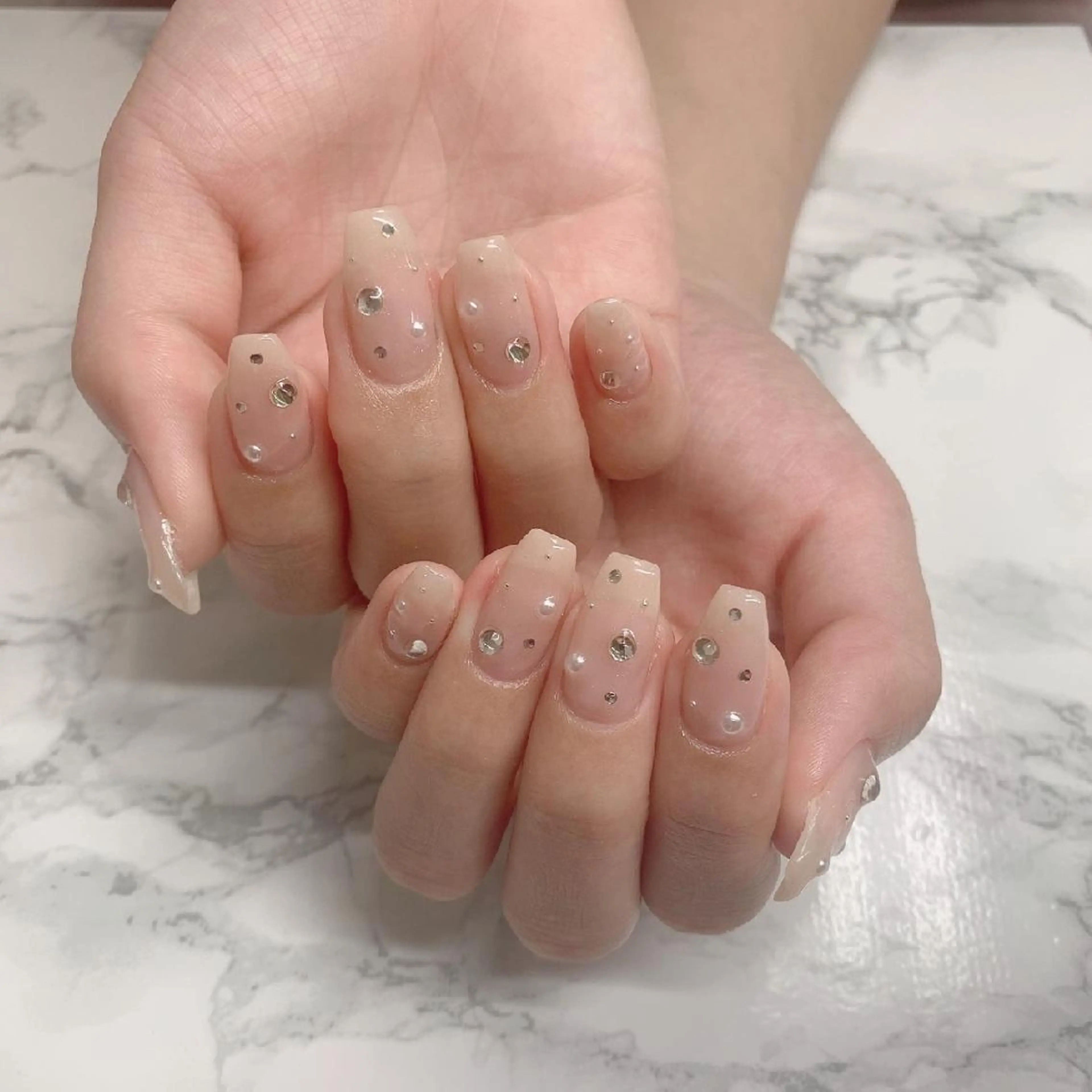 人気💗ワンカラー➕パーツ載せ放題（有料パーツOK）✨[オフ込み]の写真