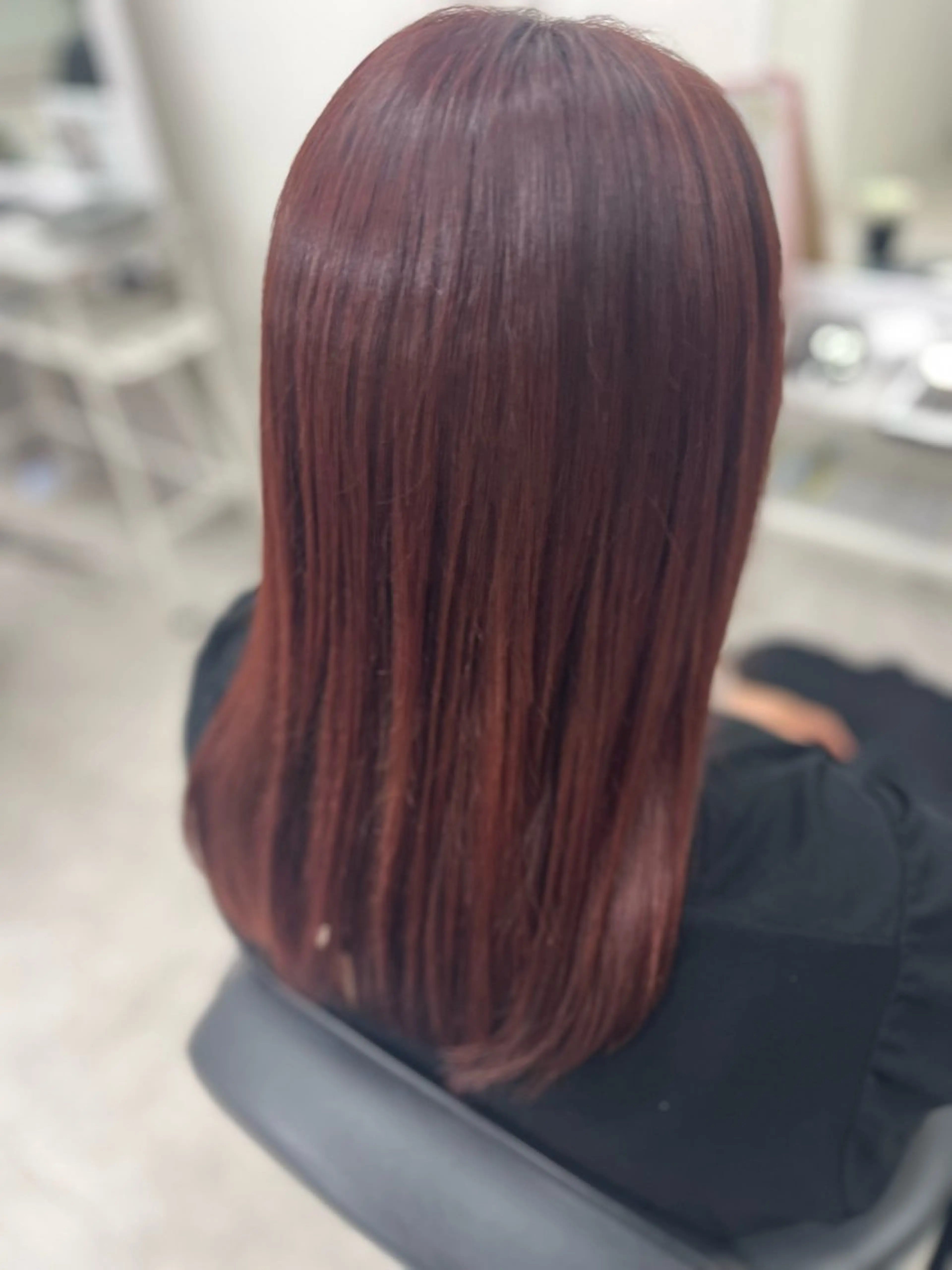 セミロング カラー ブリーチ ダブルカラー ブリーチなしカラー カット ヘアカラー トリートメント 🫧ぷる艶カラー🫧 Yuubi🦩のヘアスタイル