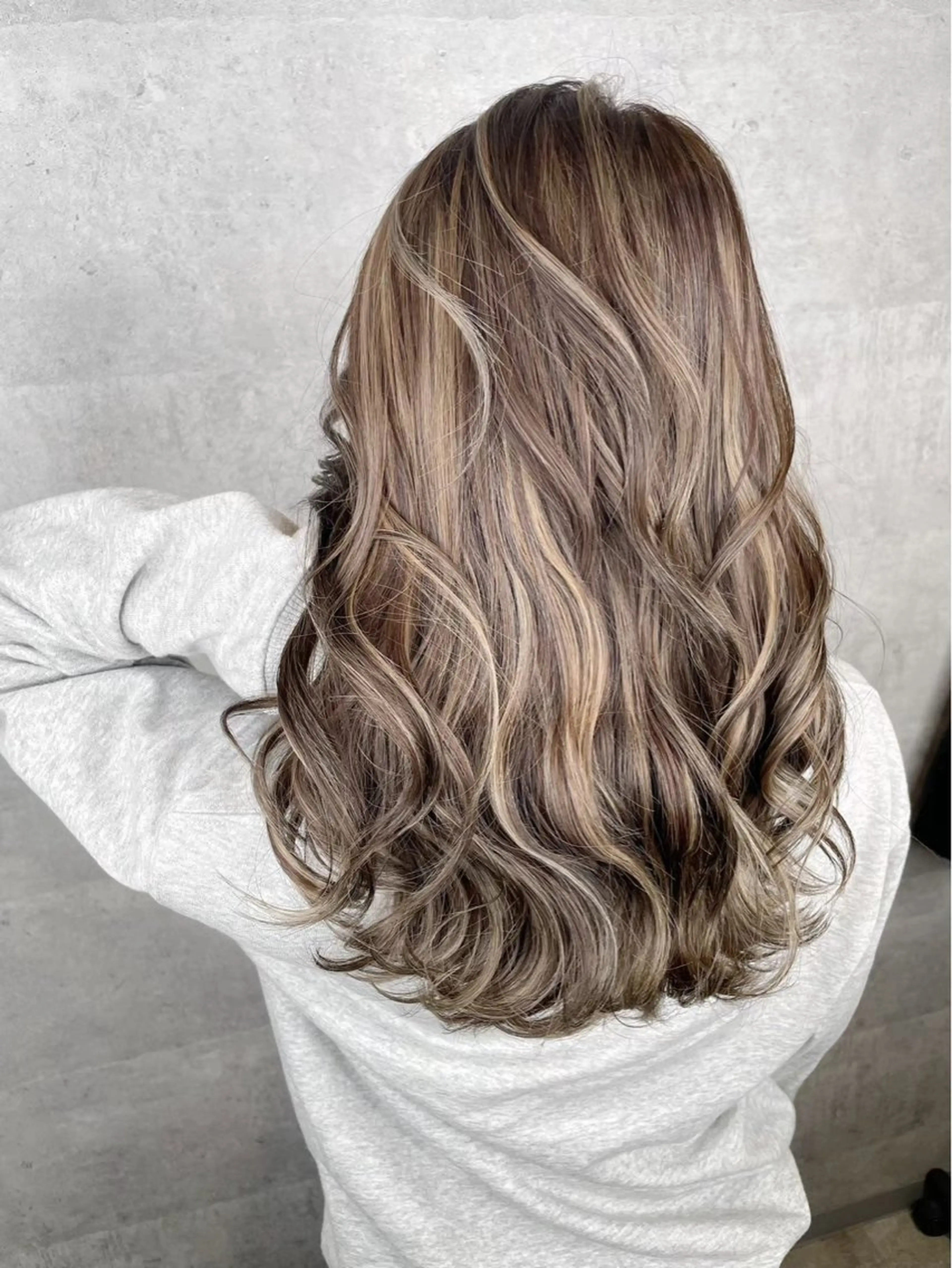 ロング カット ヘアカラー トリートメント BUCKS【天王寺】 バックス【駅30秒】のヘアスタイル