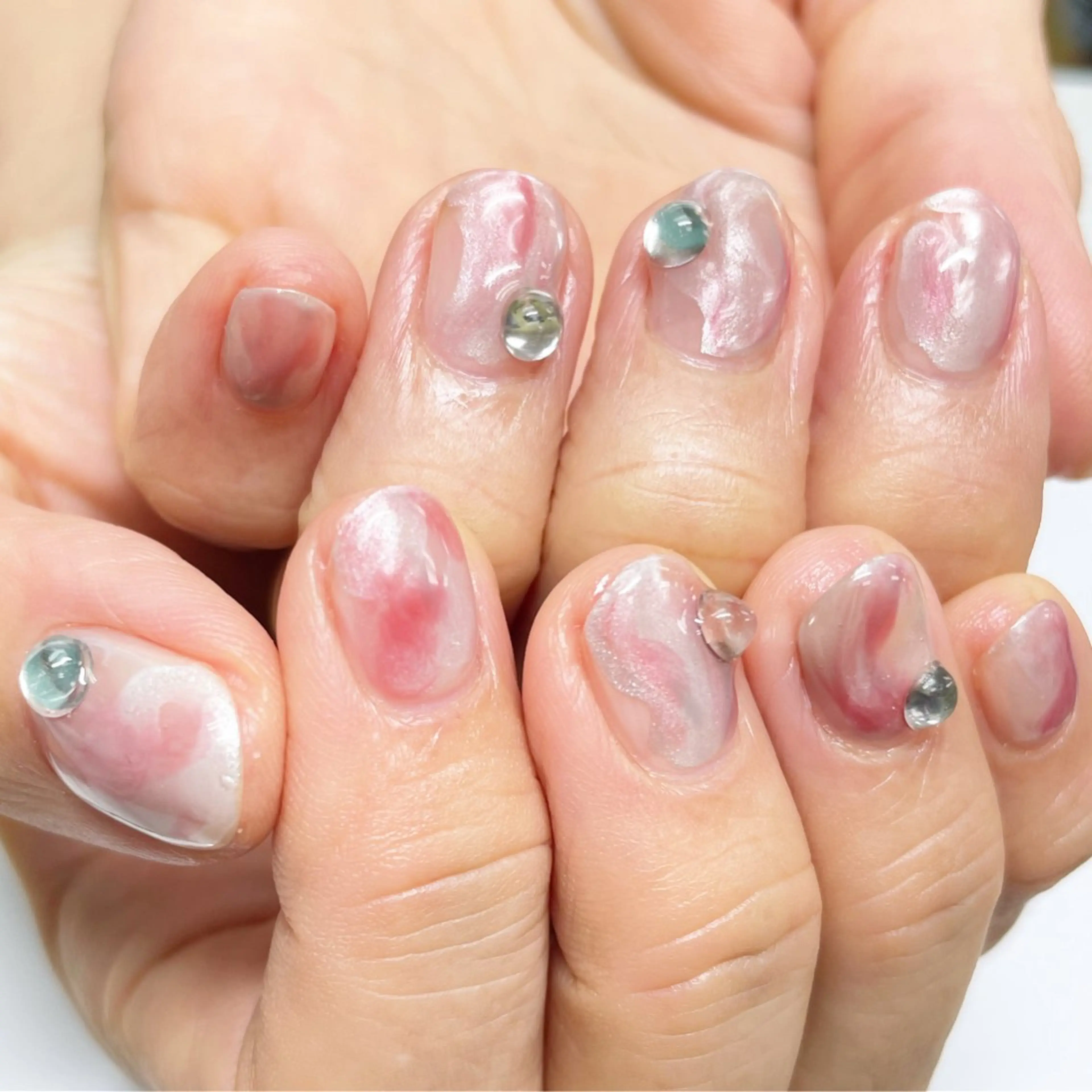 ネイル ハンドネイル posa nail モエミのネイルデザイン