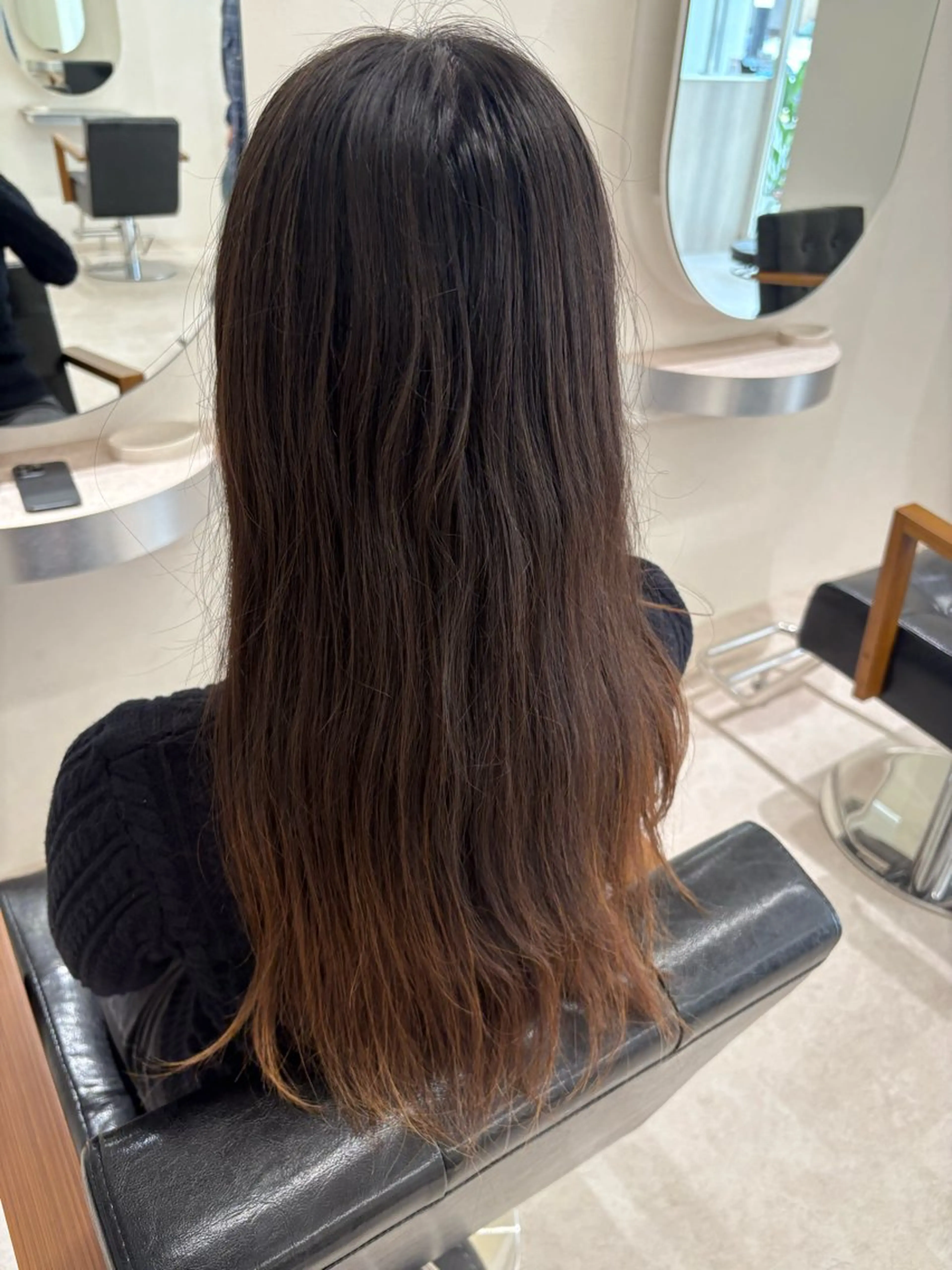 ロング 縮毛矯正 縮毛矯正 haku.所属・haku. 【ハク】のヘアスタイル