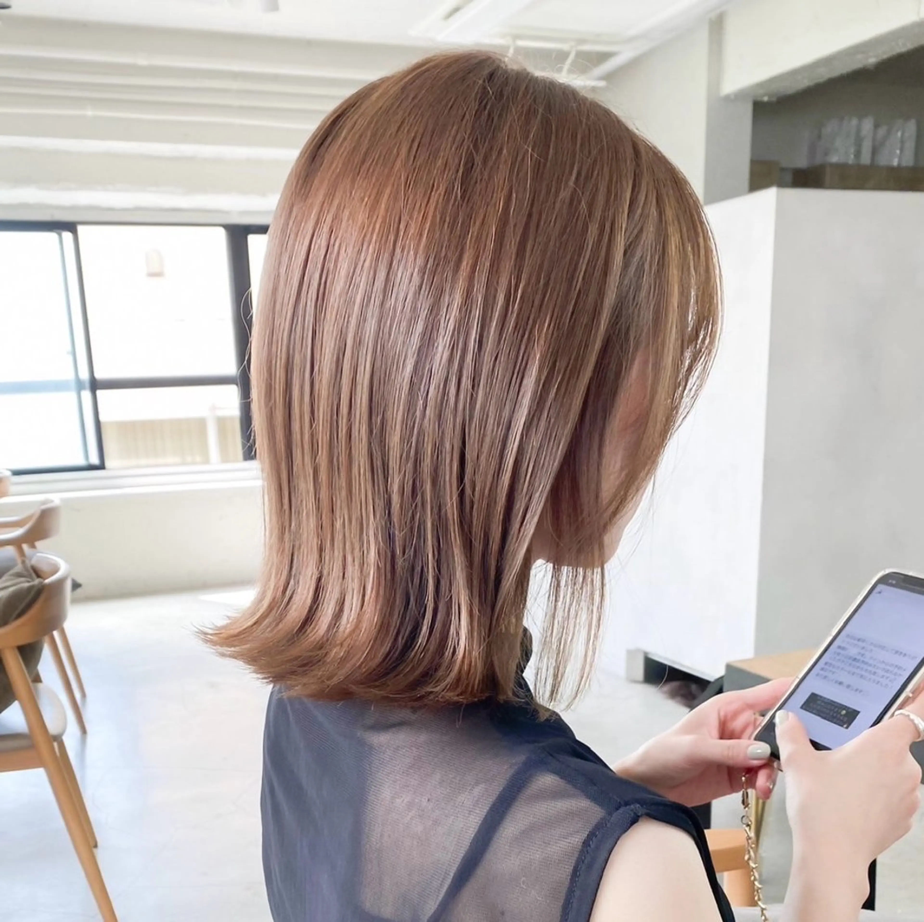 ショート カラー/レイヤー /カット泉谷七登のヘアスタイル