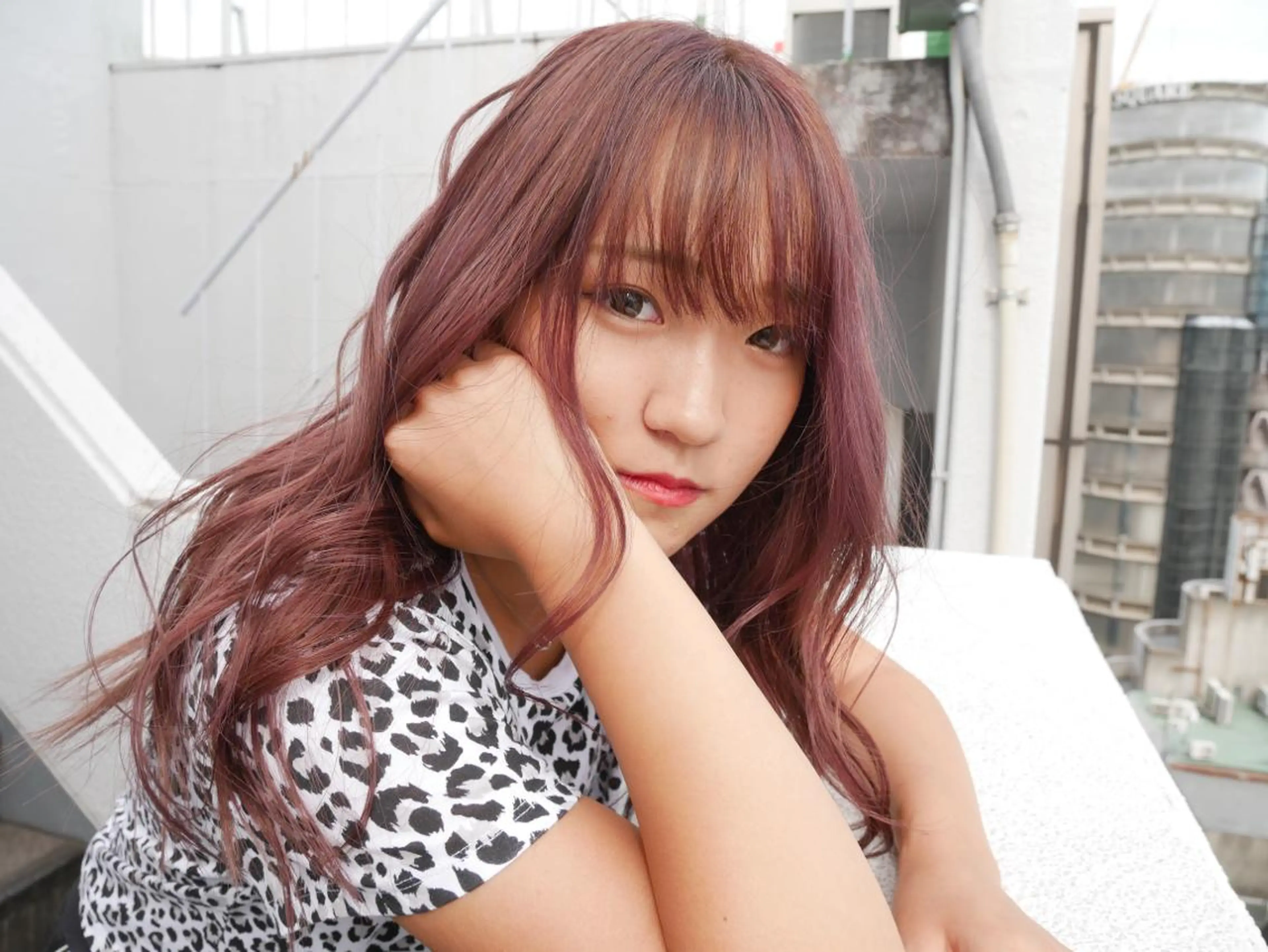 ロング カラー 片山美穂 心斎橋・なんばのヘアスタイル