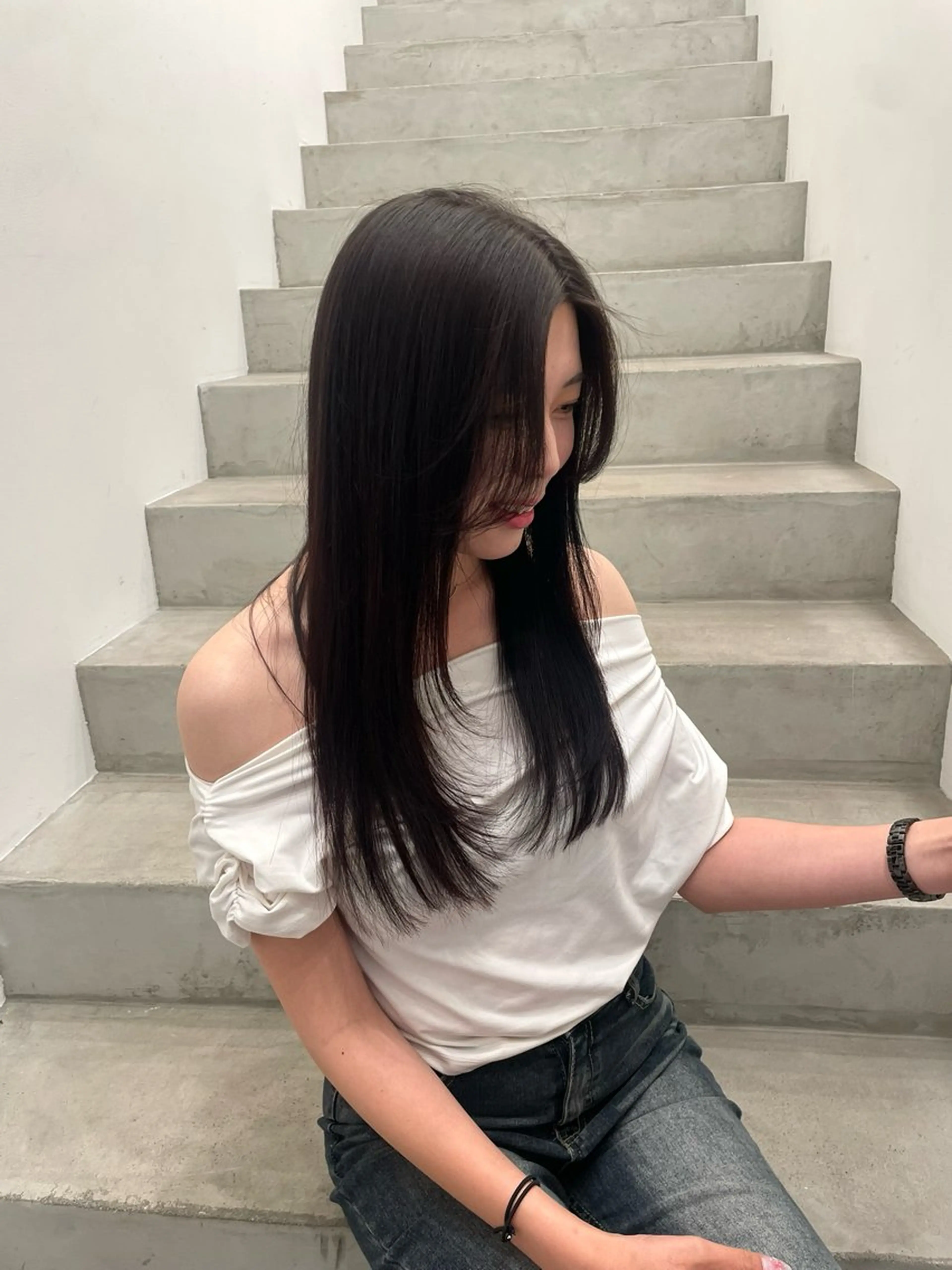 ロング 顔周りカット 似合わせカット ミユ/ショート/ カットモデル/名東区のヘアスタイル