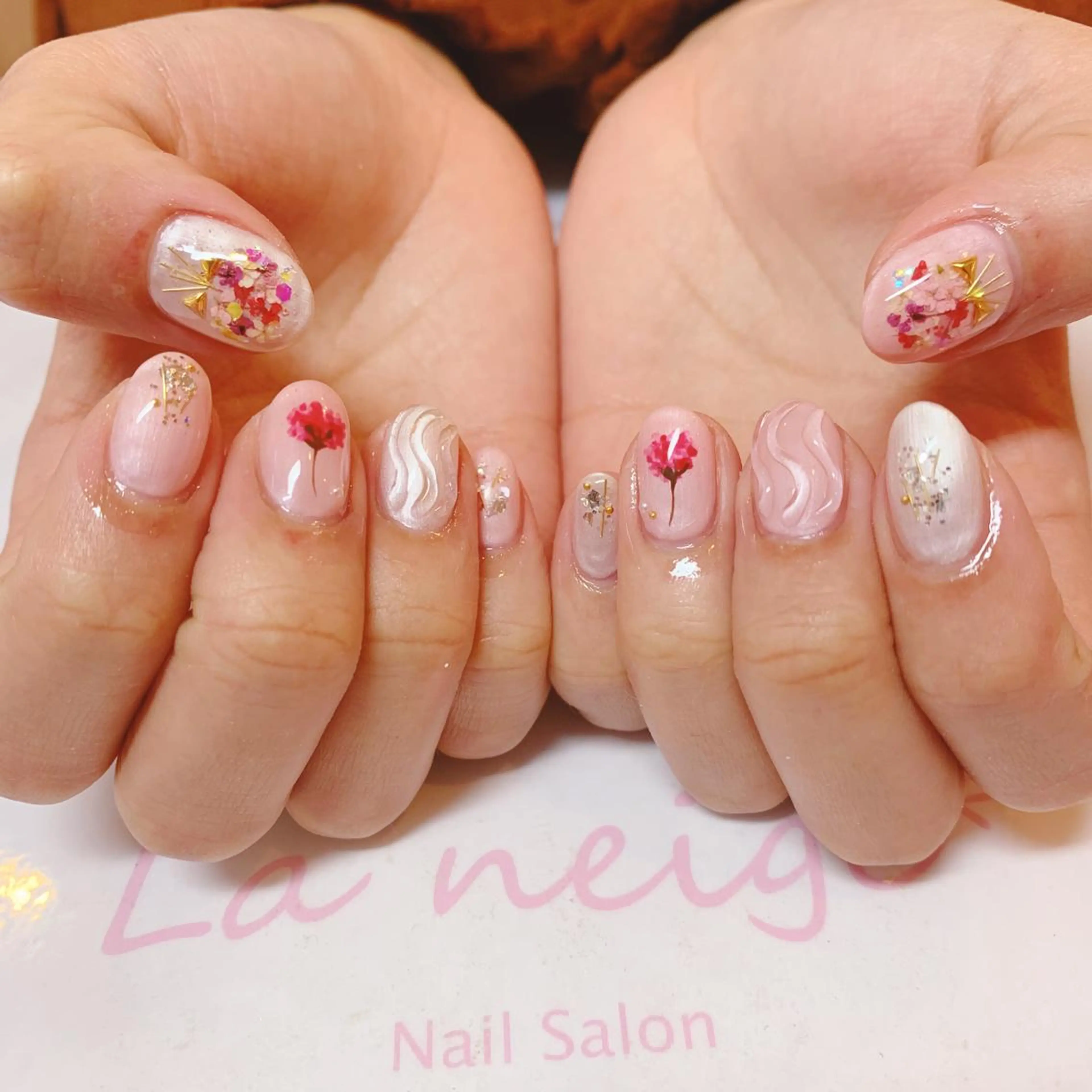 ネイル La neige* yuki 🐩🌙のネイルデザイン