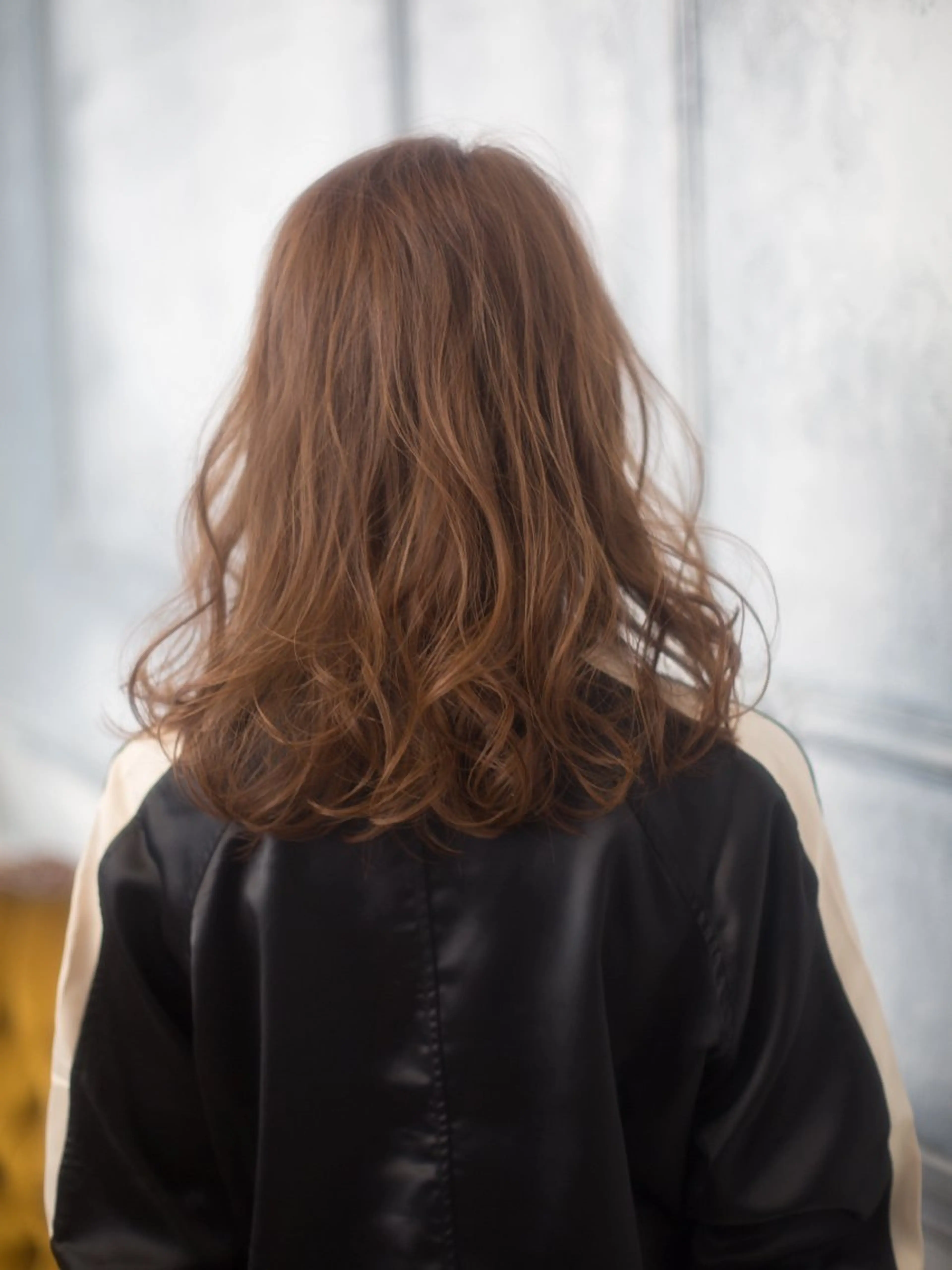 パーマ パーマ 宮里 萌々のヘアスタイル