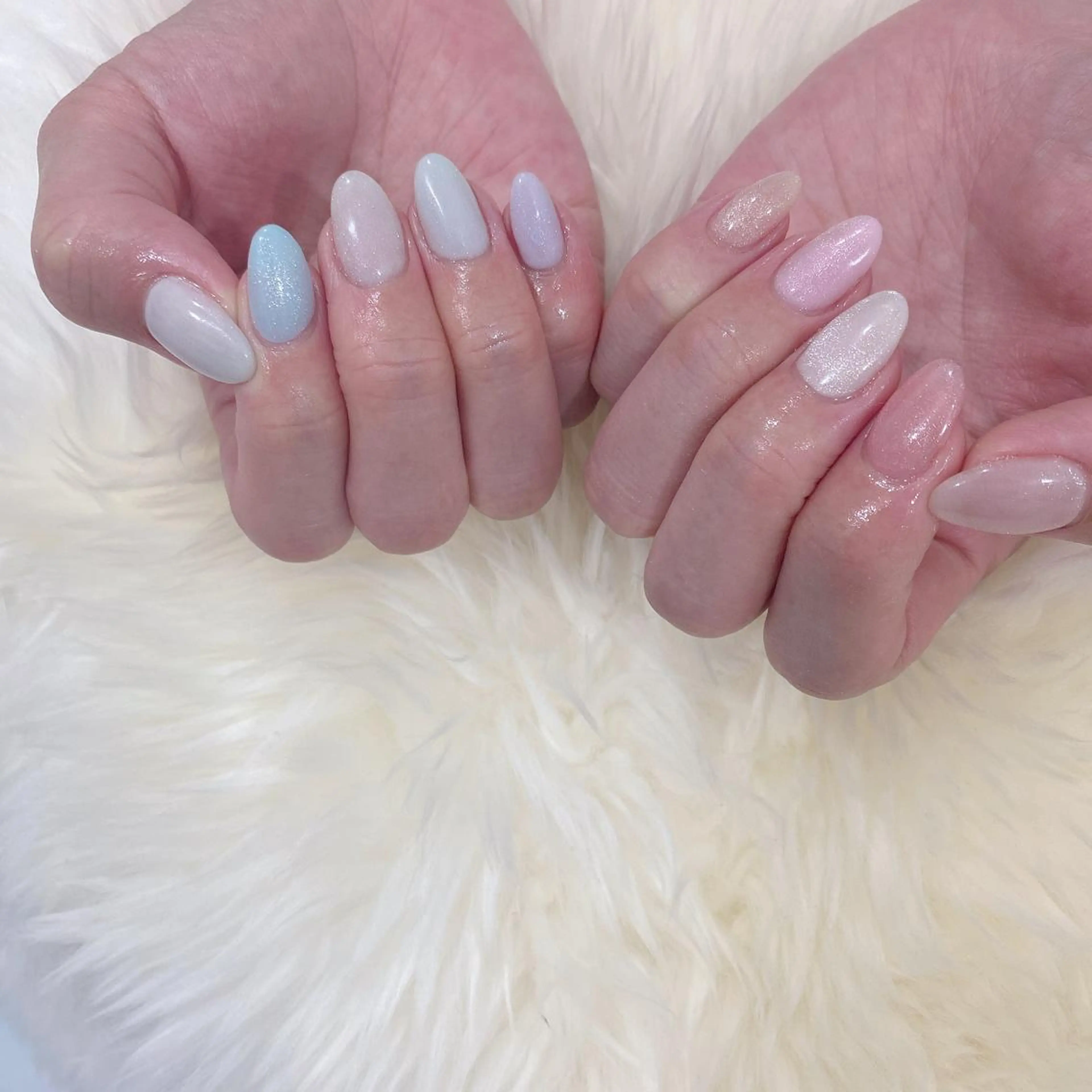 ネイル マグネットネイル ハンドネイル SOL NAILのネイルデザイン