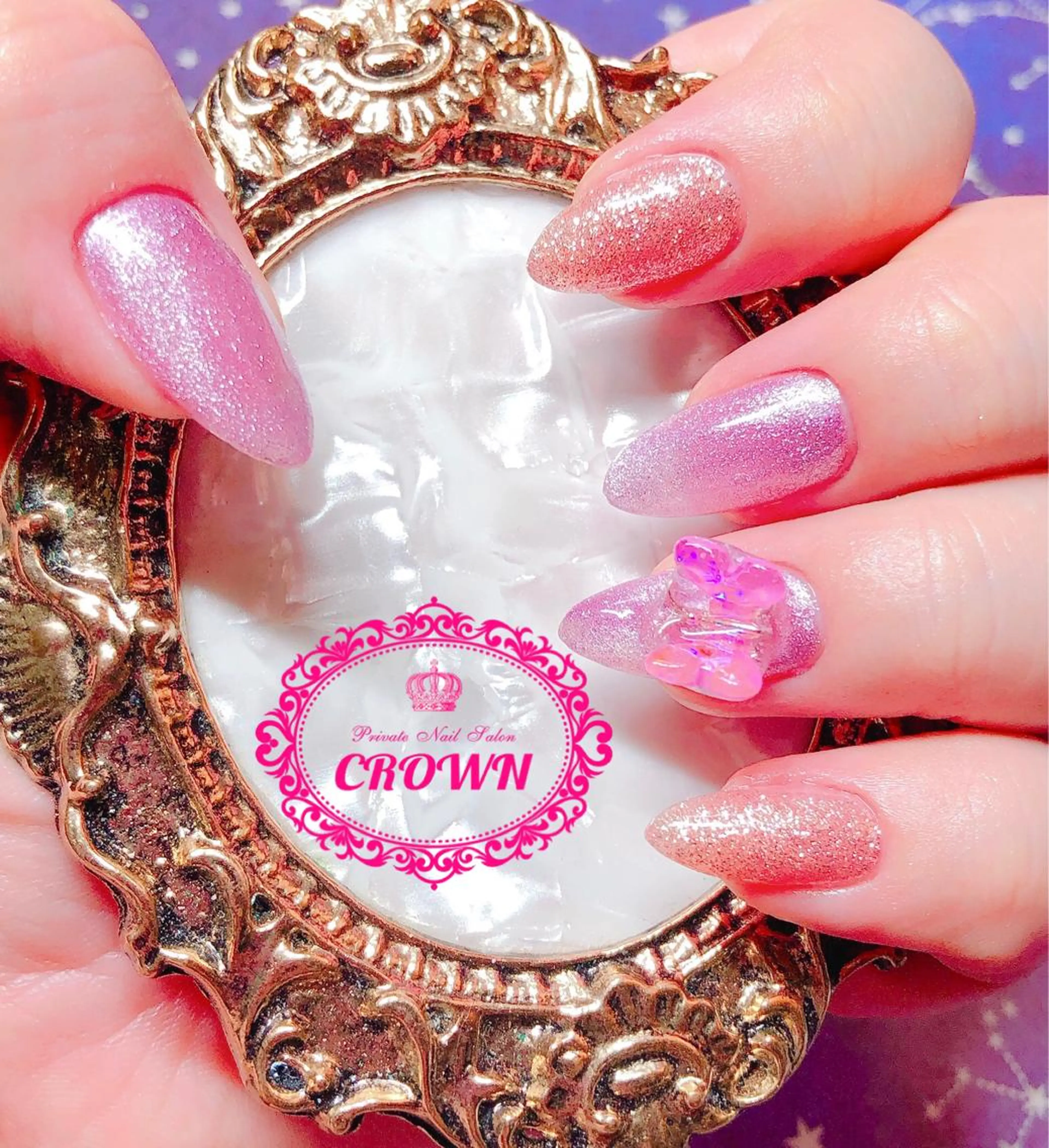 ネイル CROWN プライベートサロンのネイルデザイン