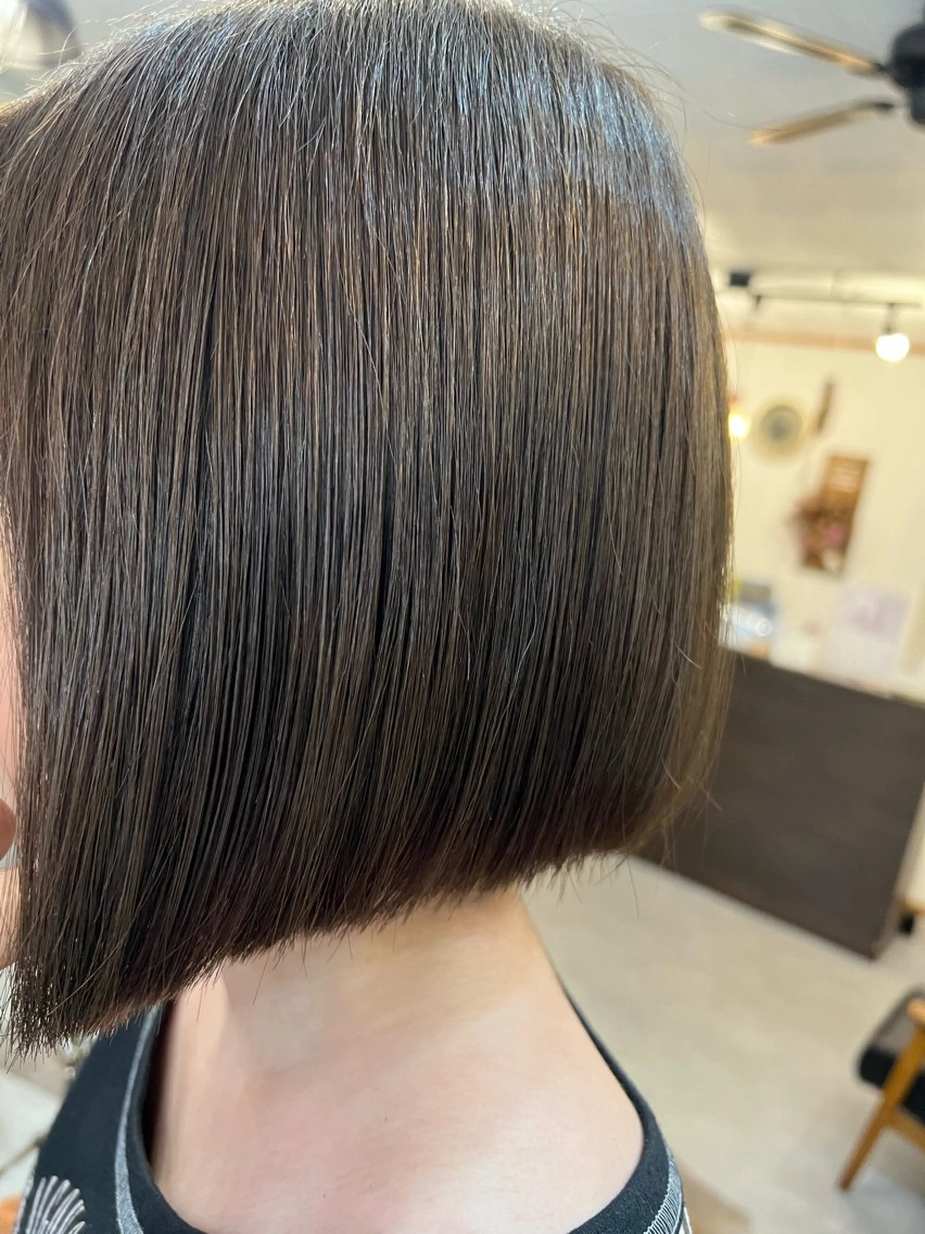 ミディアム ボブ カット hair works raptureのヘアスタイル