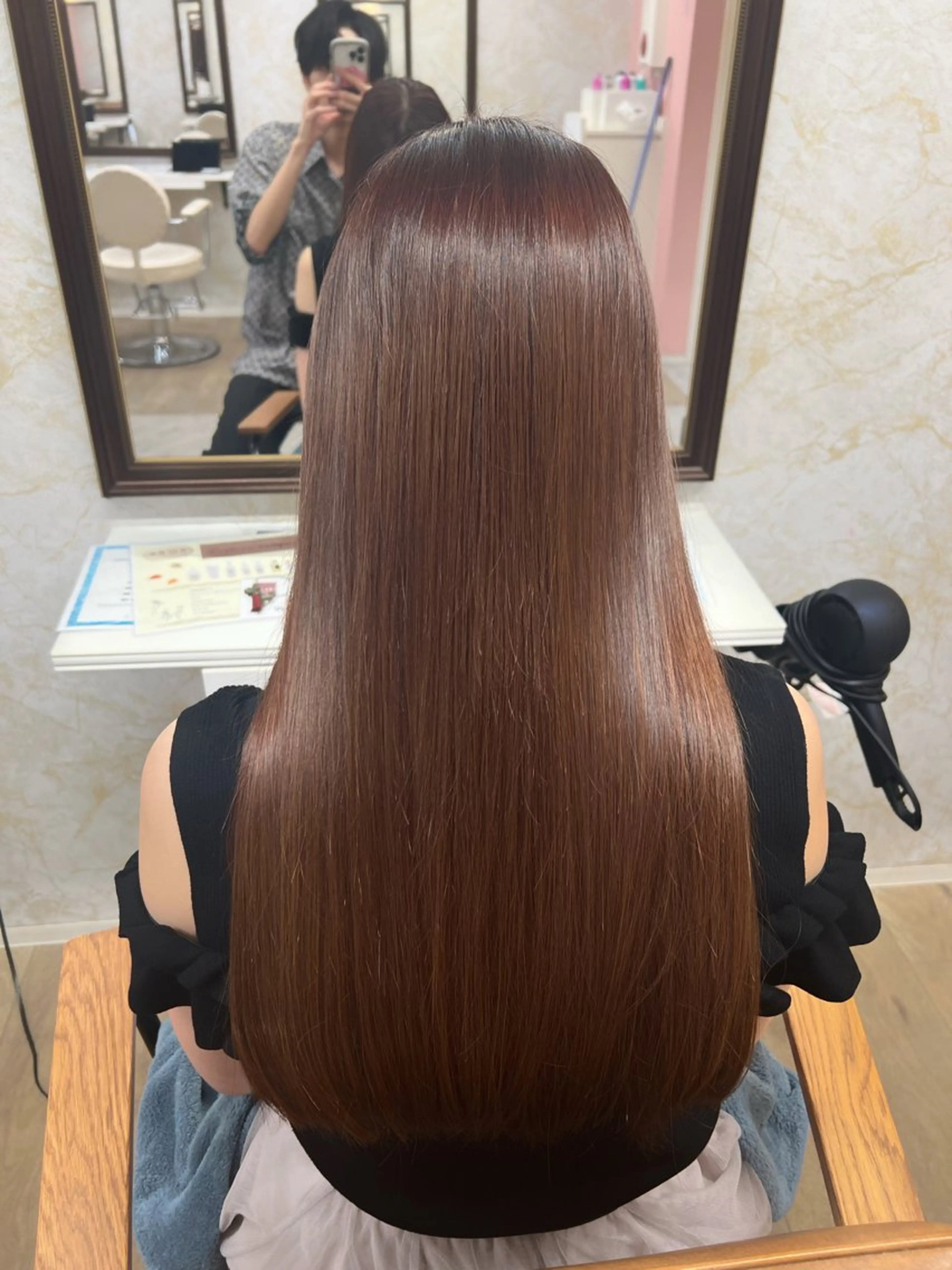 ロング トリートメント 髪質改善/ メンズカット・パーマのヘアスタイル