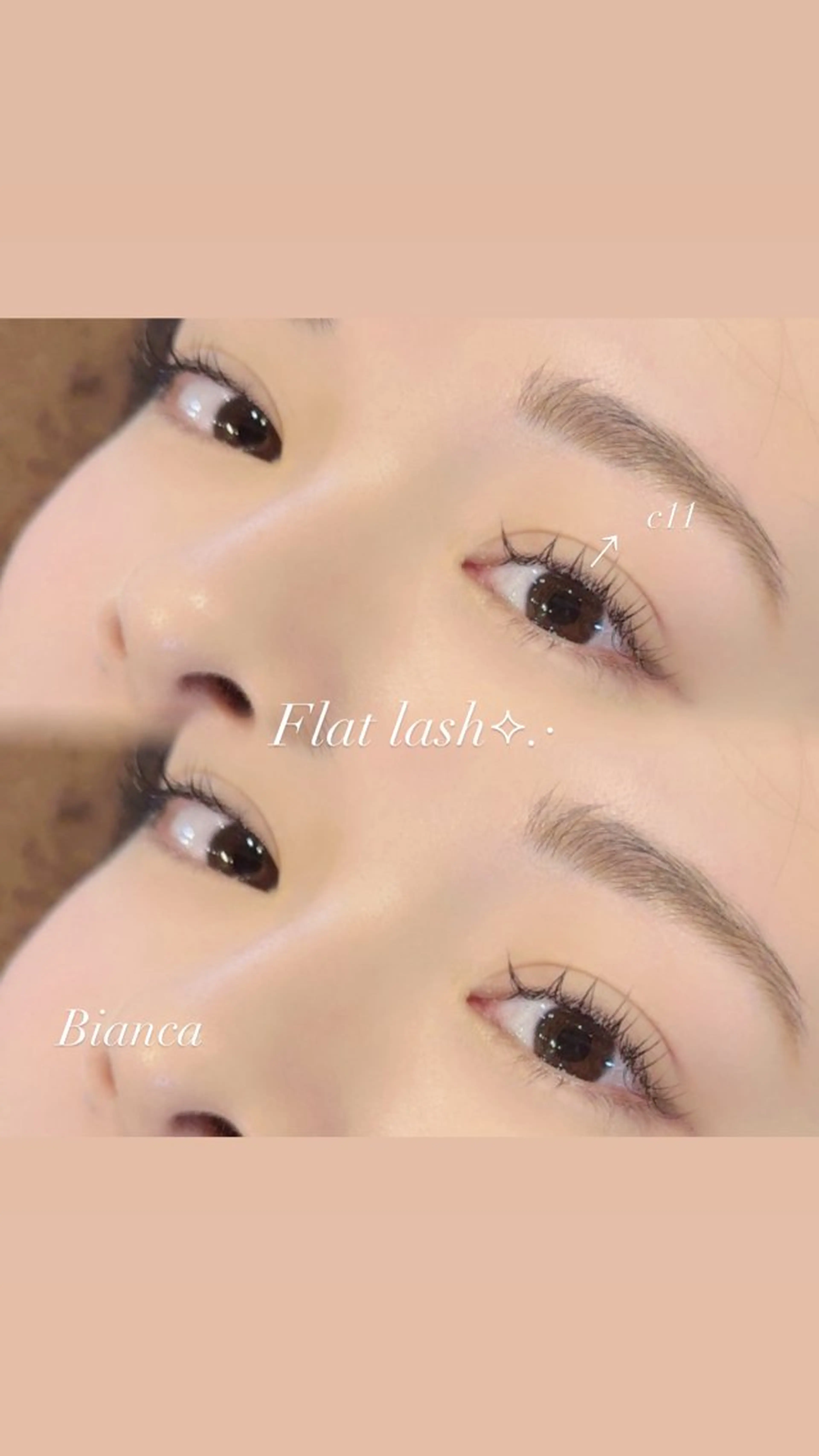 フラットラッシュ100~120本（オフ有り）🎀トリートメント・コーティング仕上げ🫧[荻窪/阿佐ヶ谷/高円寺]の写真