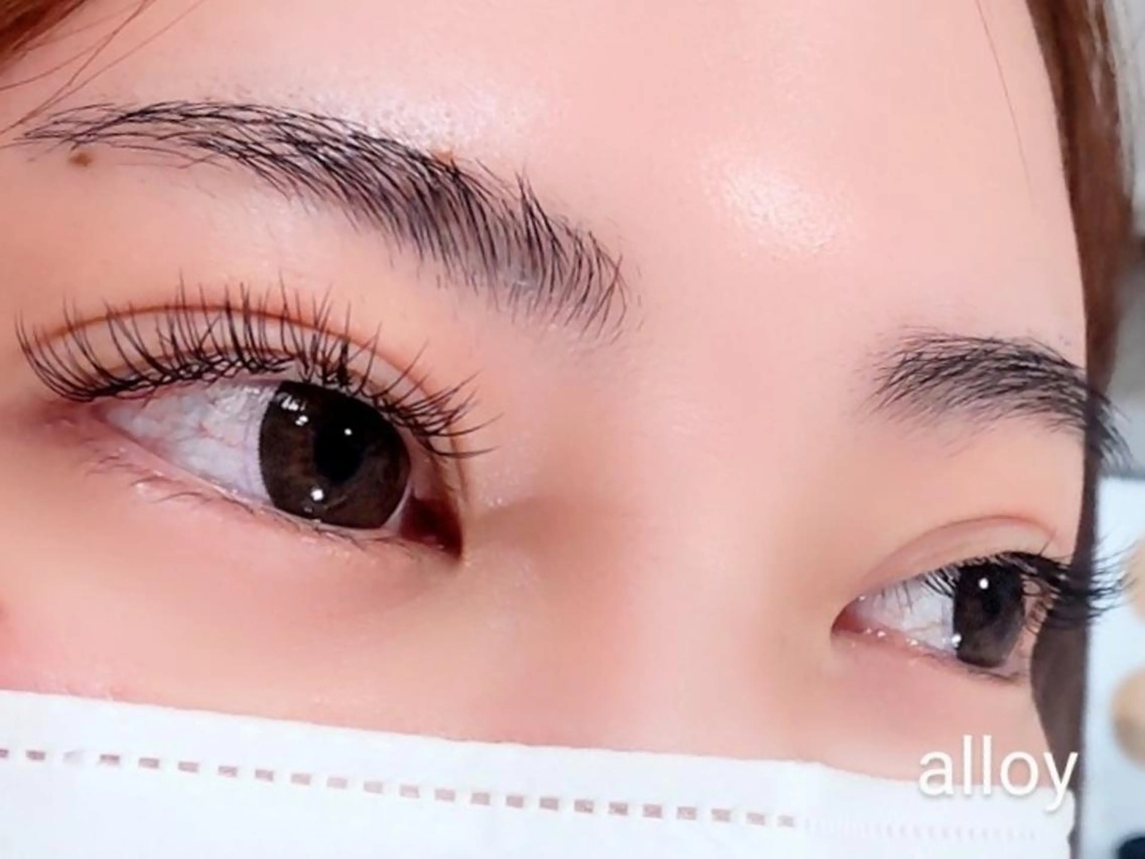 マツエク・マツパ フラットラッシュ alloy 西大路御池のマツエク・マツパデザイン