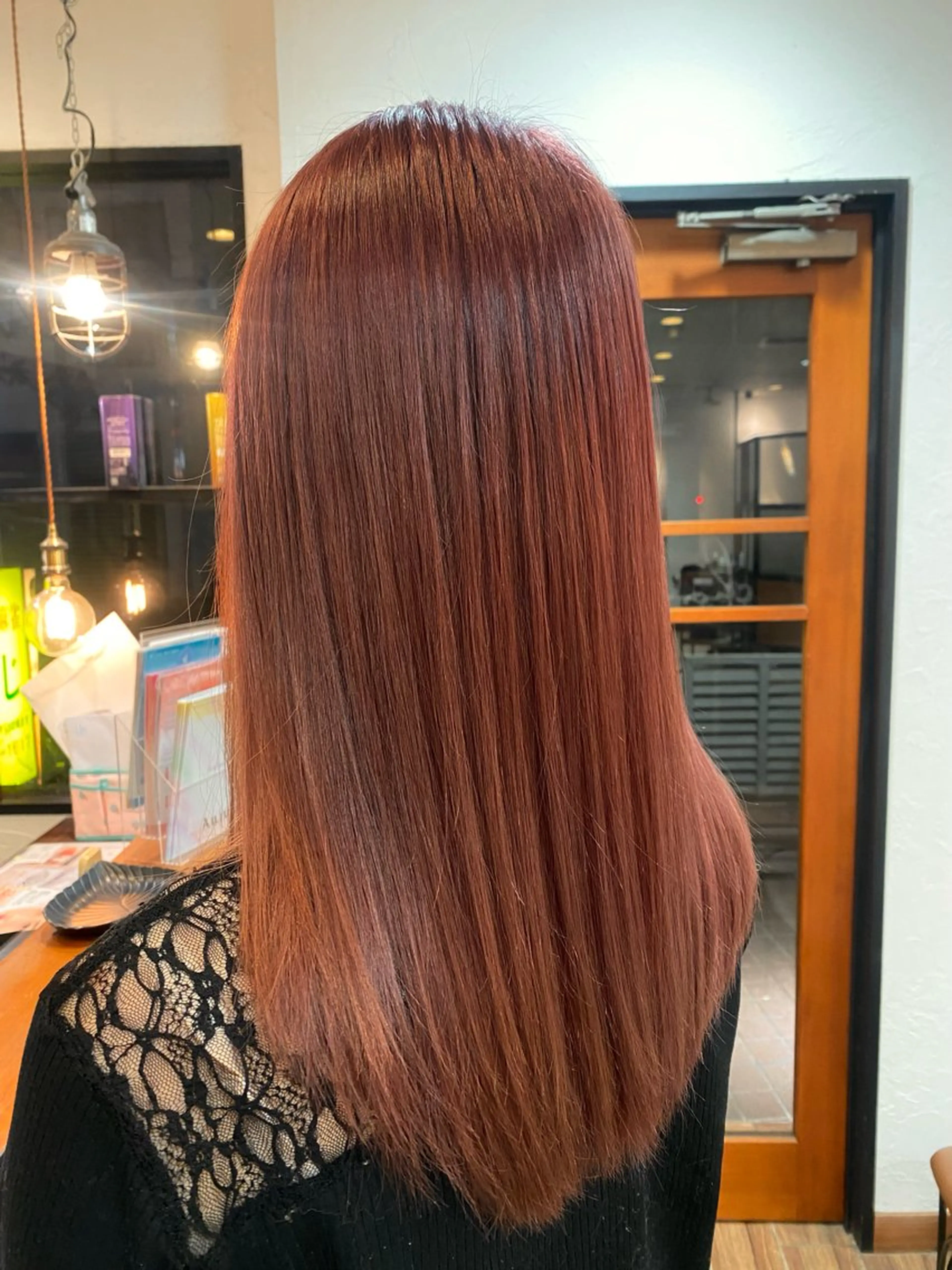 セミロング カット ヘアカラー トリートメント Keshiki   hair design所属・くびれショート・ボブ カットorパーマ特化のヘアスタイル