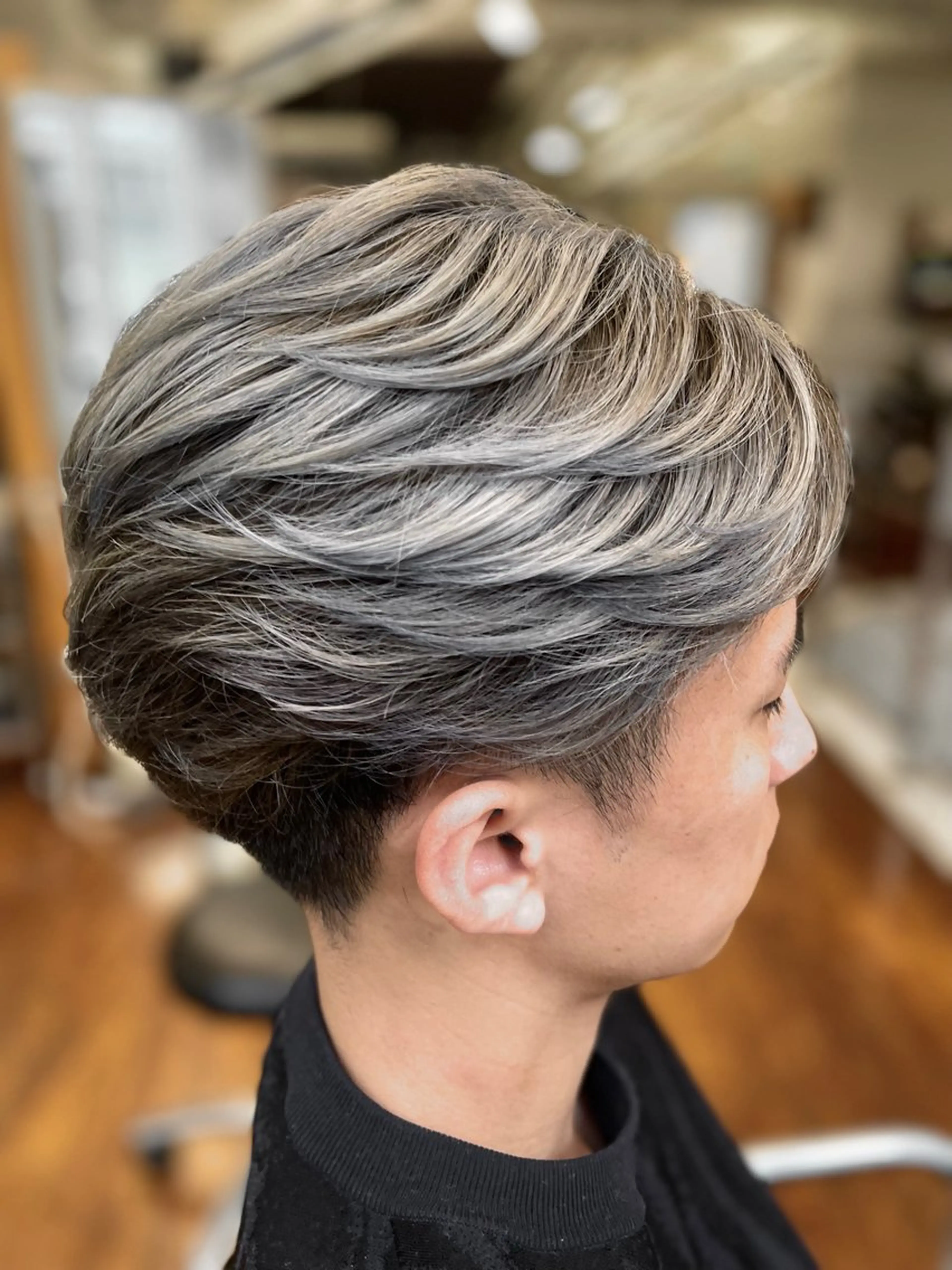 メンズカット×バレイヤージュ×トリートメントの写真