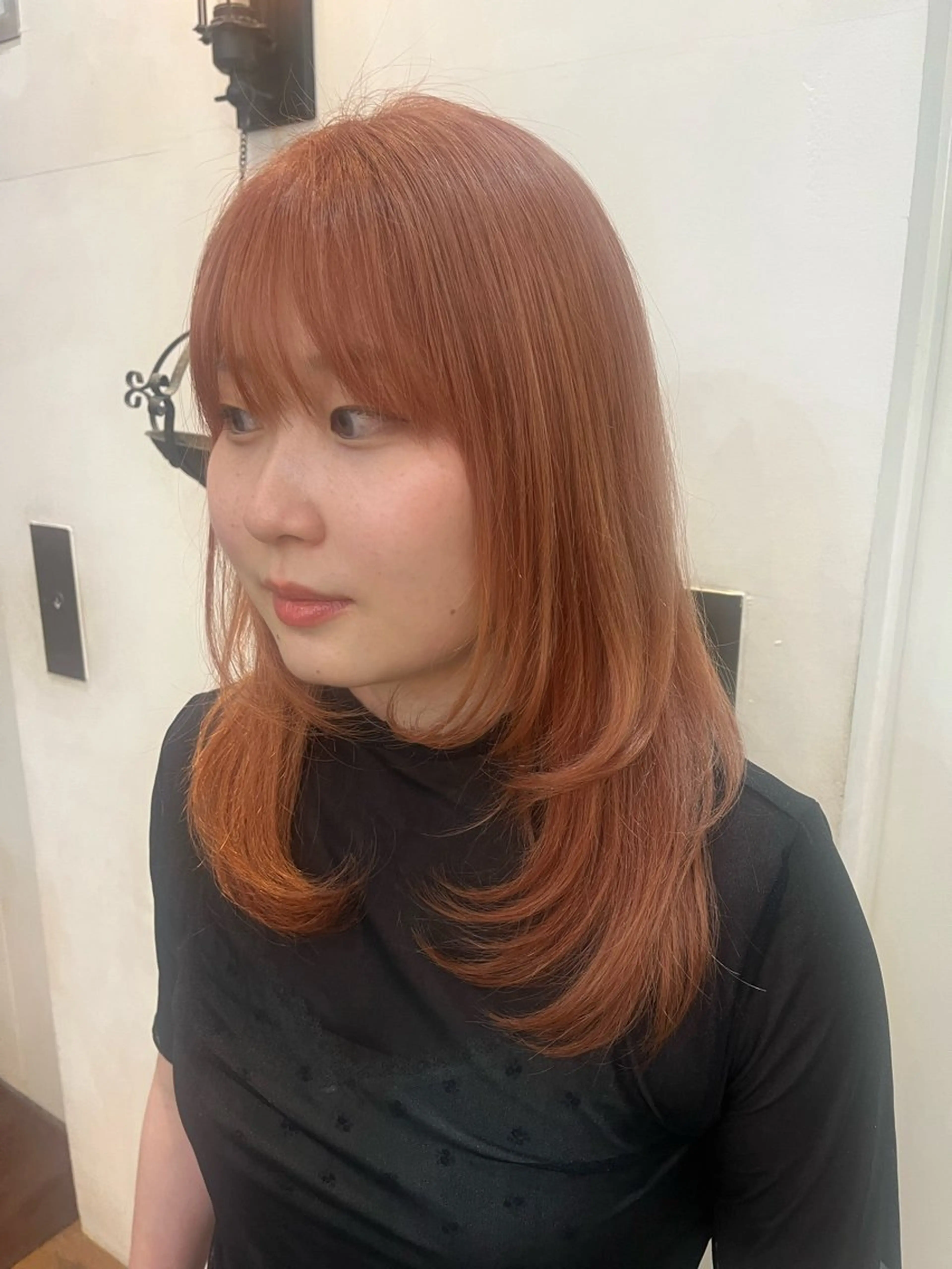 カラー ブリーチ ケアブリーチ ヘアカラー 東茉央/ブリーチ リタッチ🧸銀座のヘアスタイル