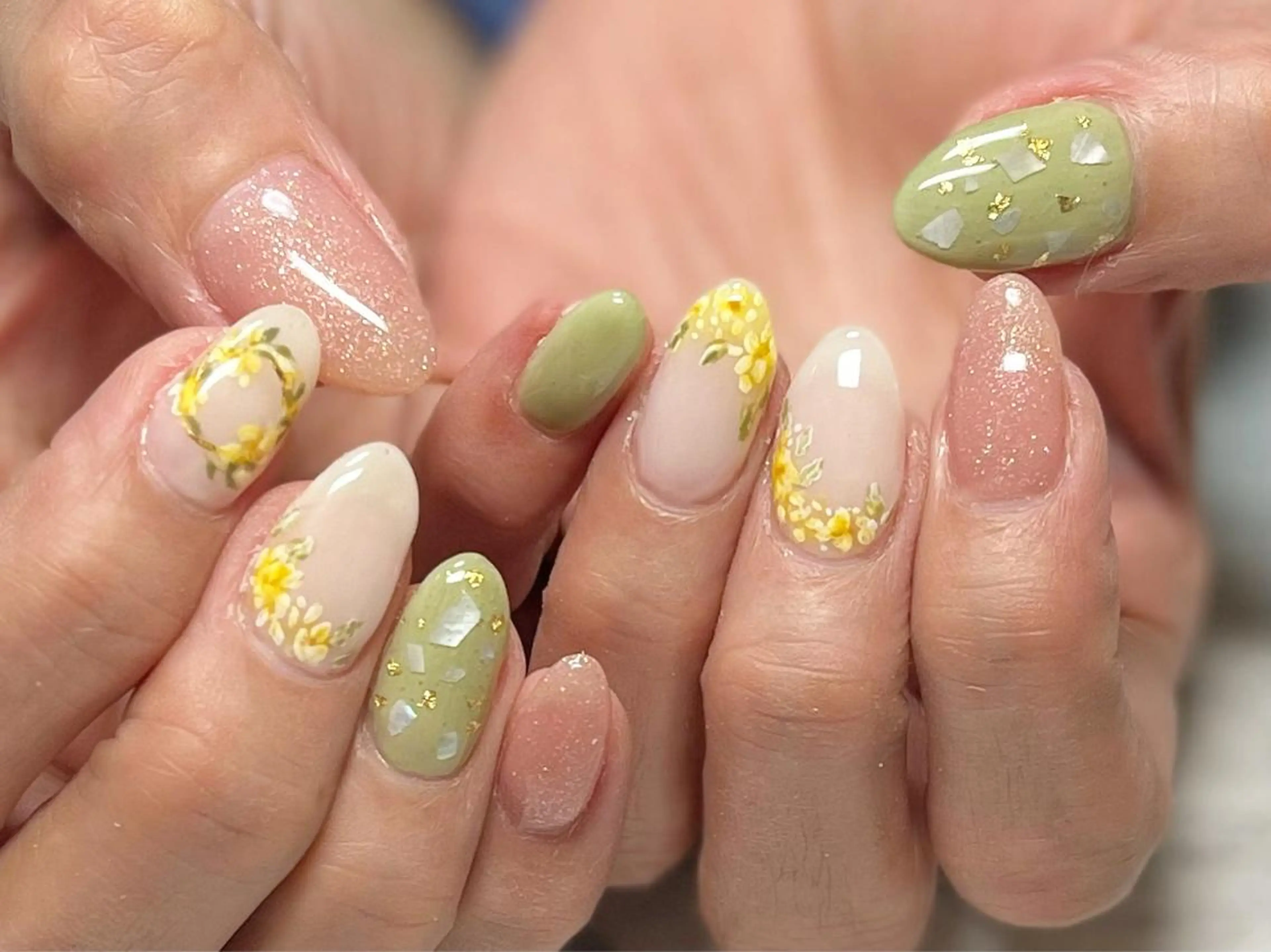 ネイル フットネイル ニュアンスネイル シンプルネイル 春ネイル 夏ネイル nail fufla ♡yamane♡のネイルデザイン