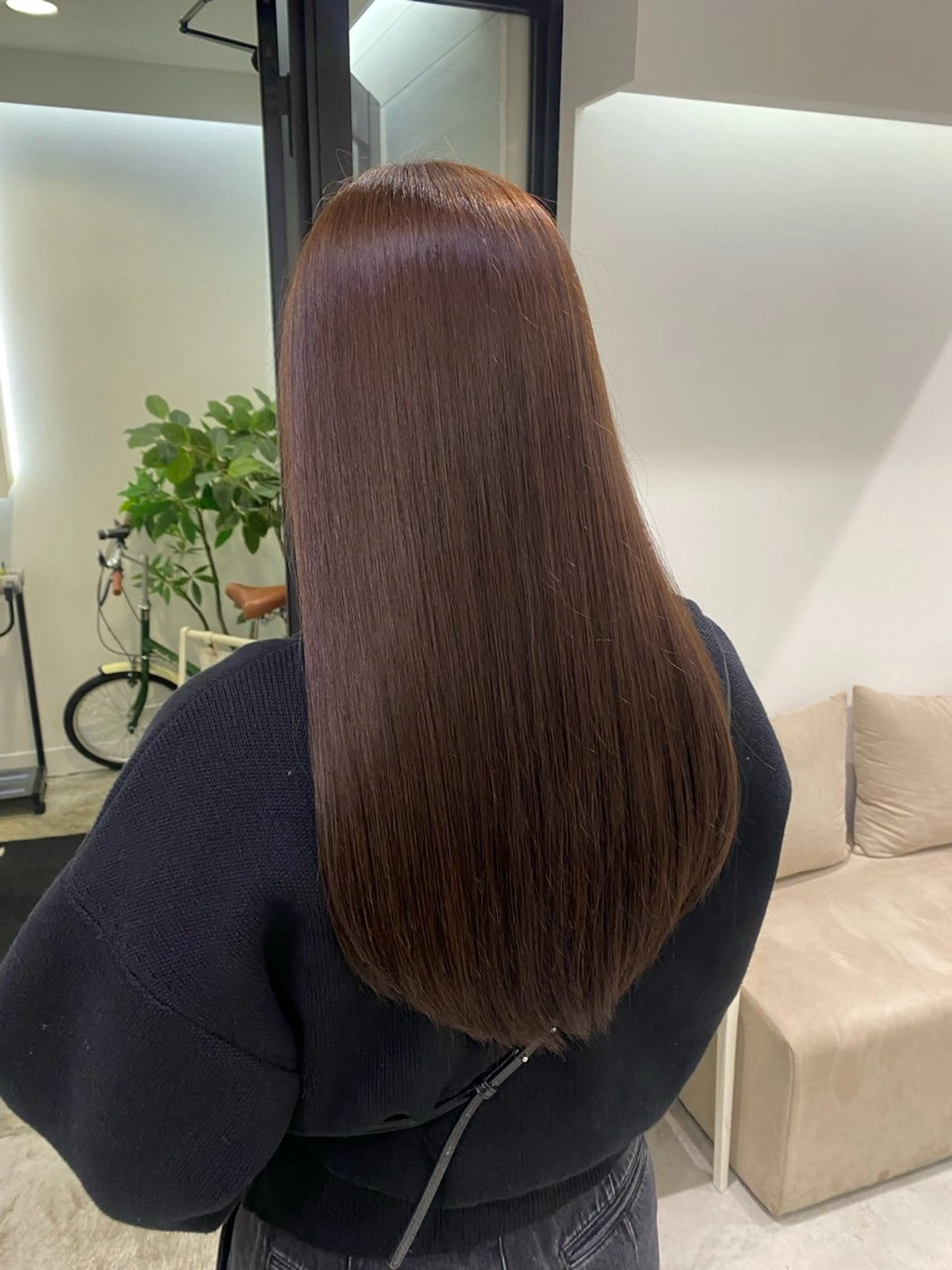 ロング カラー ベージュカラー 透明感カラー 髪質改善 トリートメント カット ヘアカラー 韓国レイヤー/ 縮毛矯正🎀minaのヘアスタイル