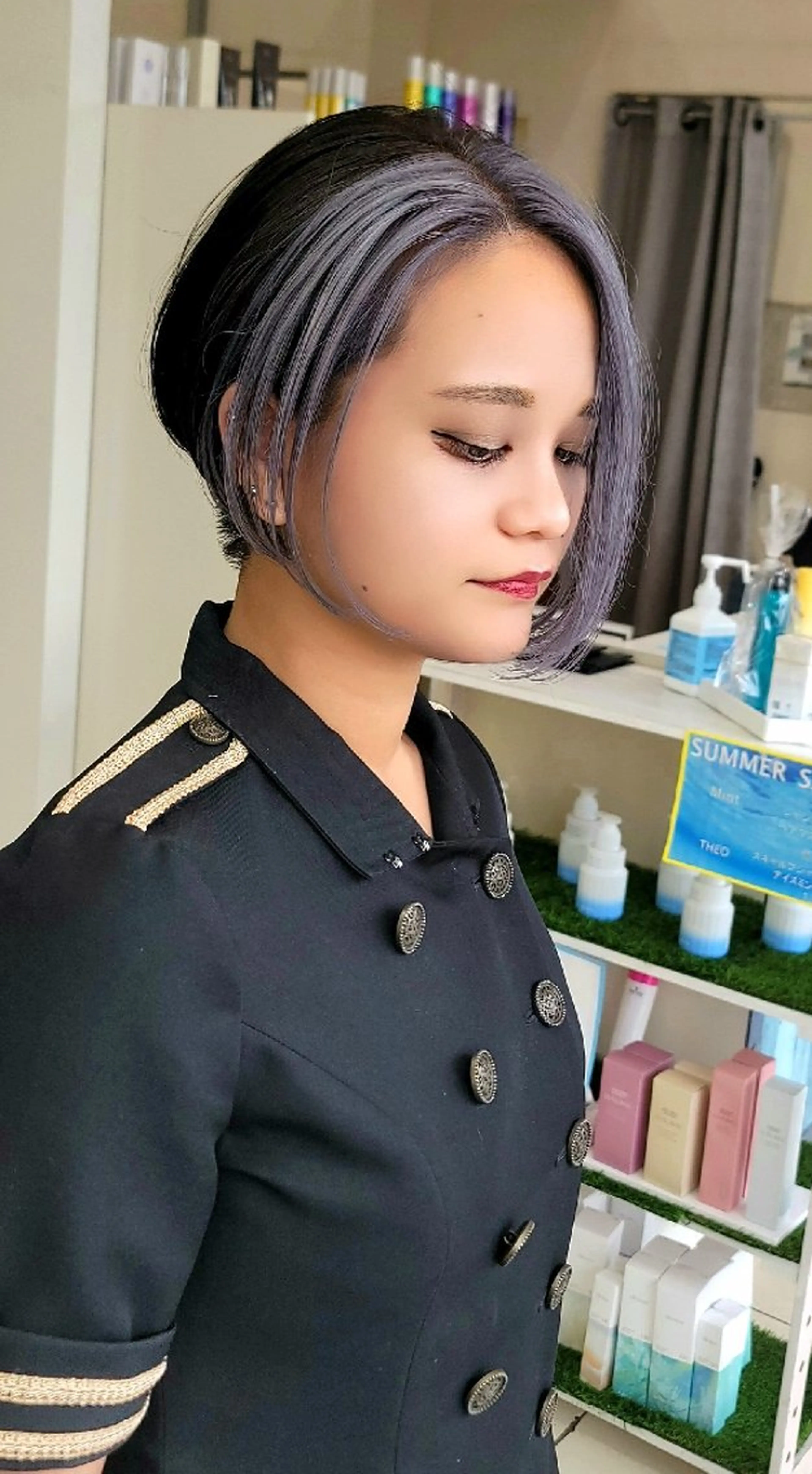 カラー 小川 晃司のヘアスタイル