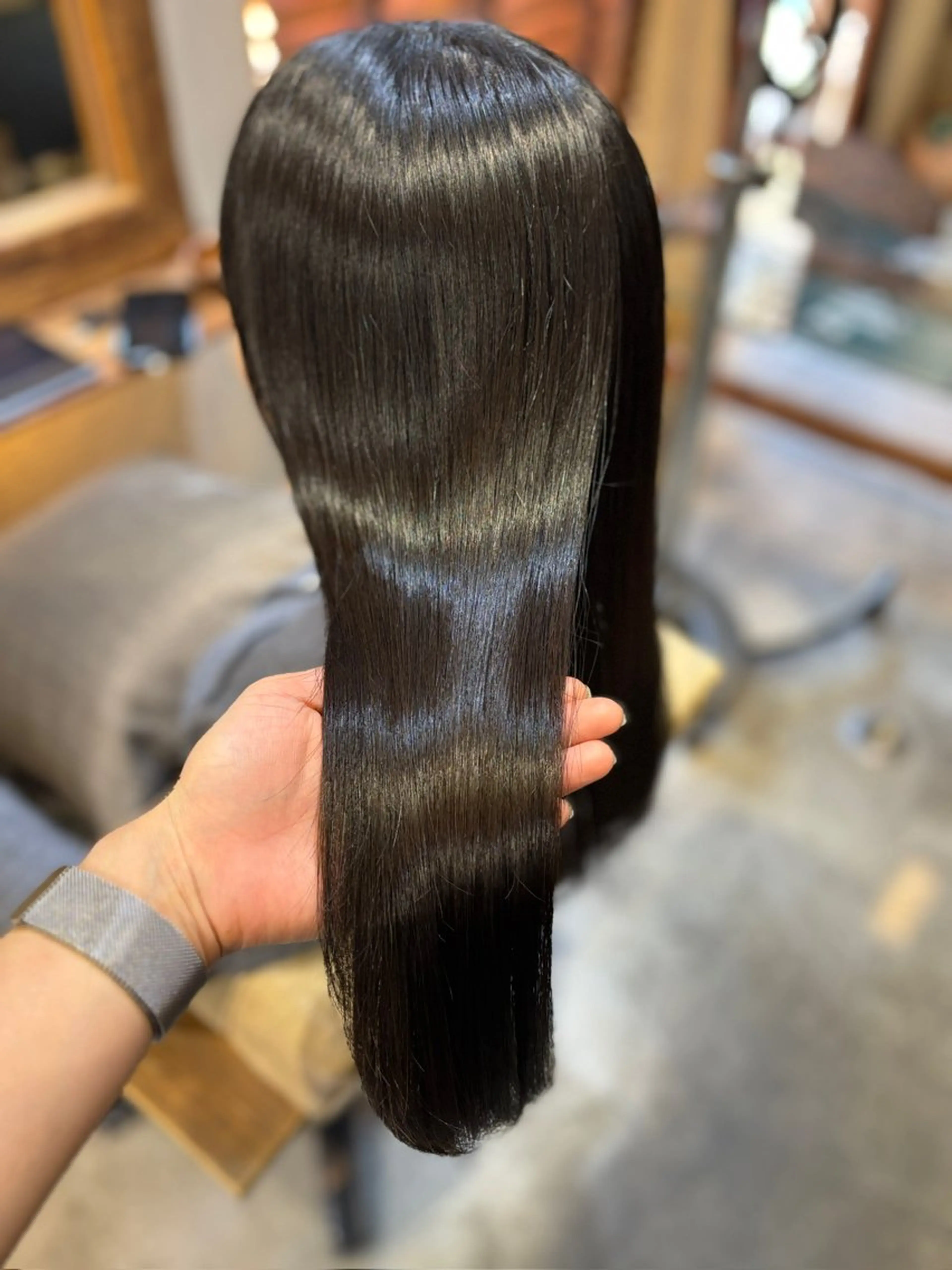 ロング カット ヘアカラー トリートメント ヘッドスパ putri店長 和田鈴采のヘアスタイル