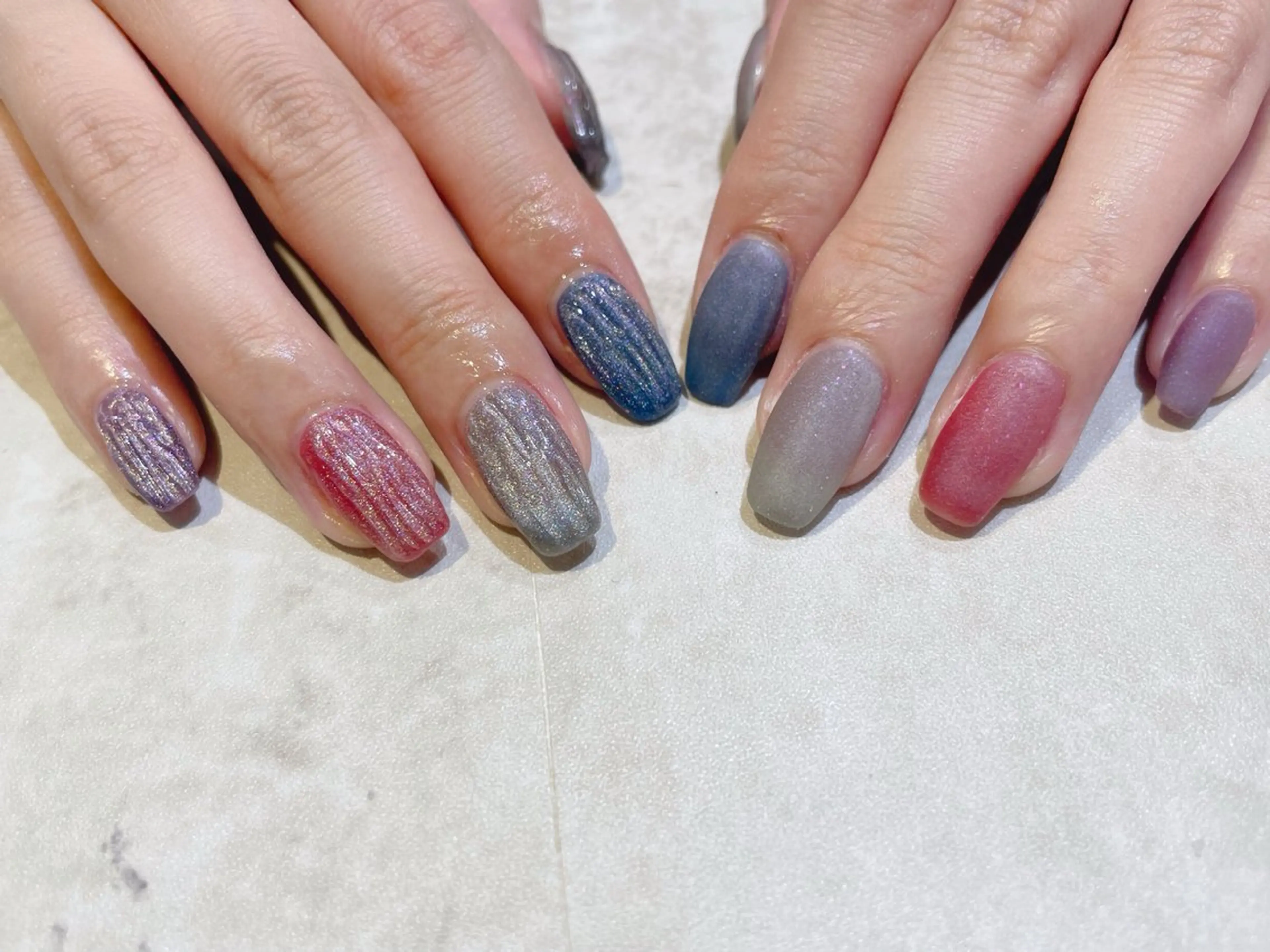 ネイル 舞田 苑香のネイルデザイン