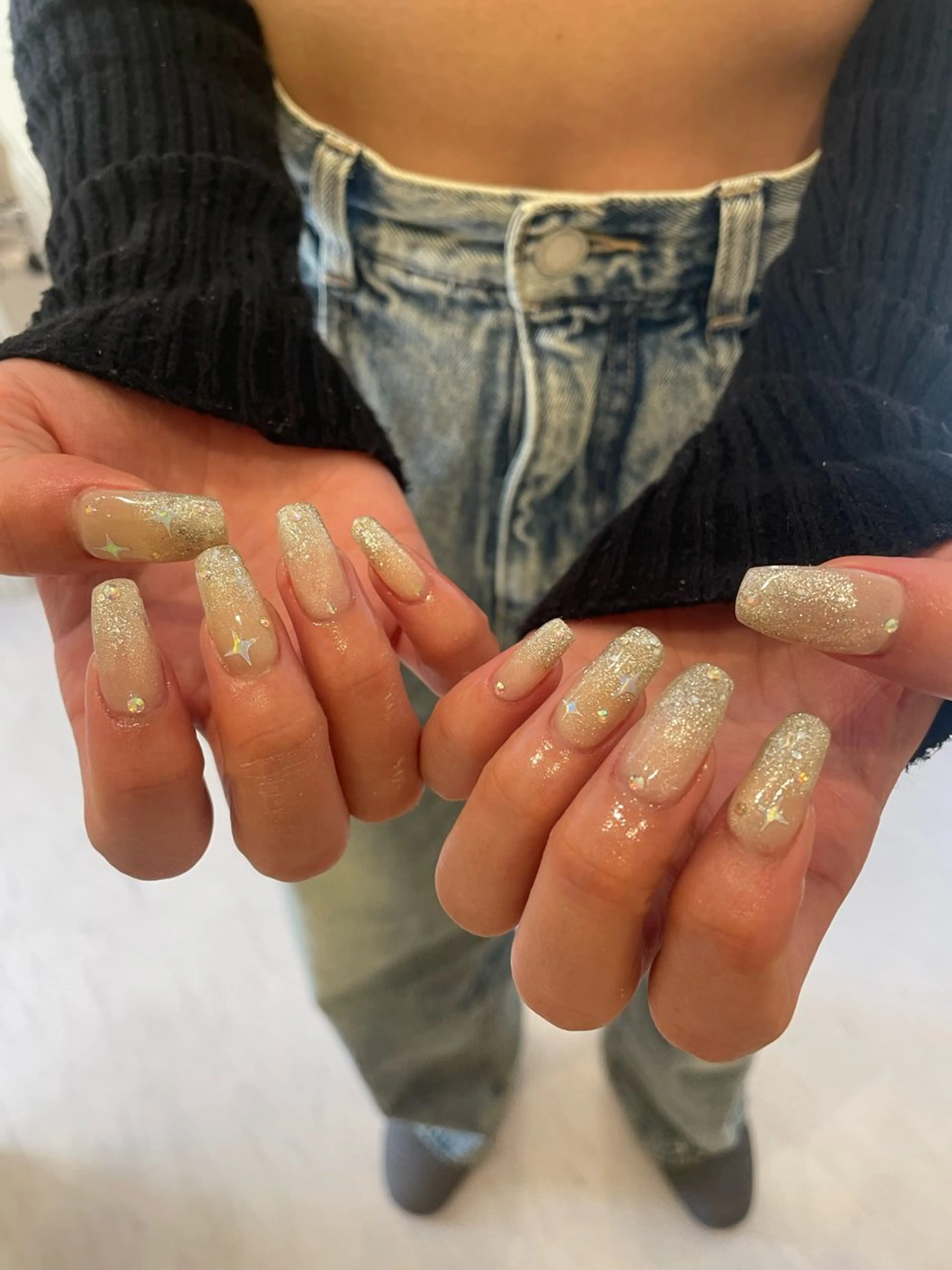 ネイル 束感まつ毛/ネイル/ LED♥KIRARAのマツエク・マツパデザイン