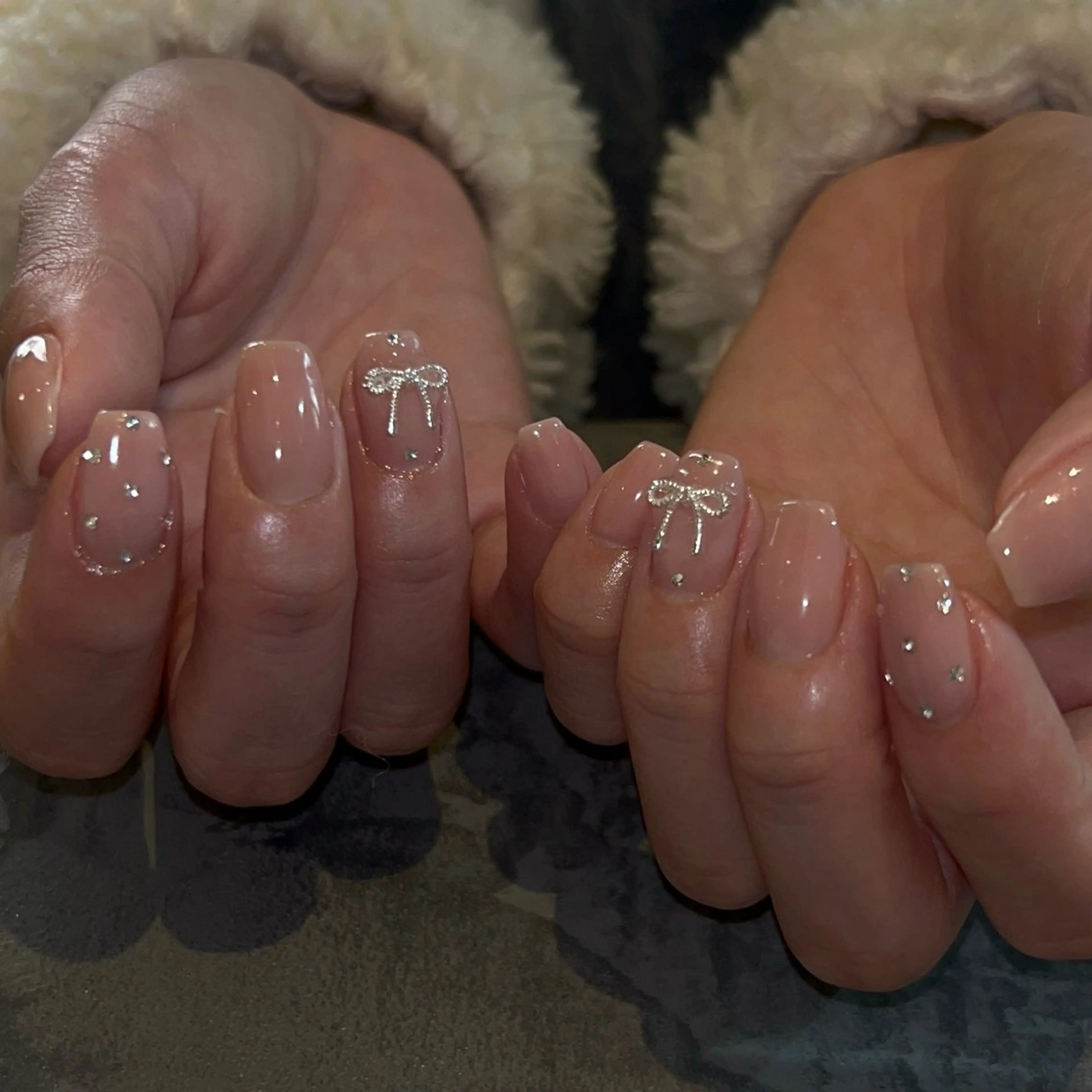 ネイル ワンカラーネイル ピンク シンプルネイル ハンドネイル plume. noaのネイルデザイン