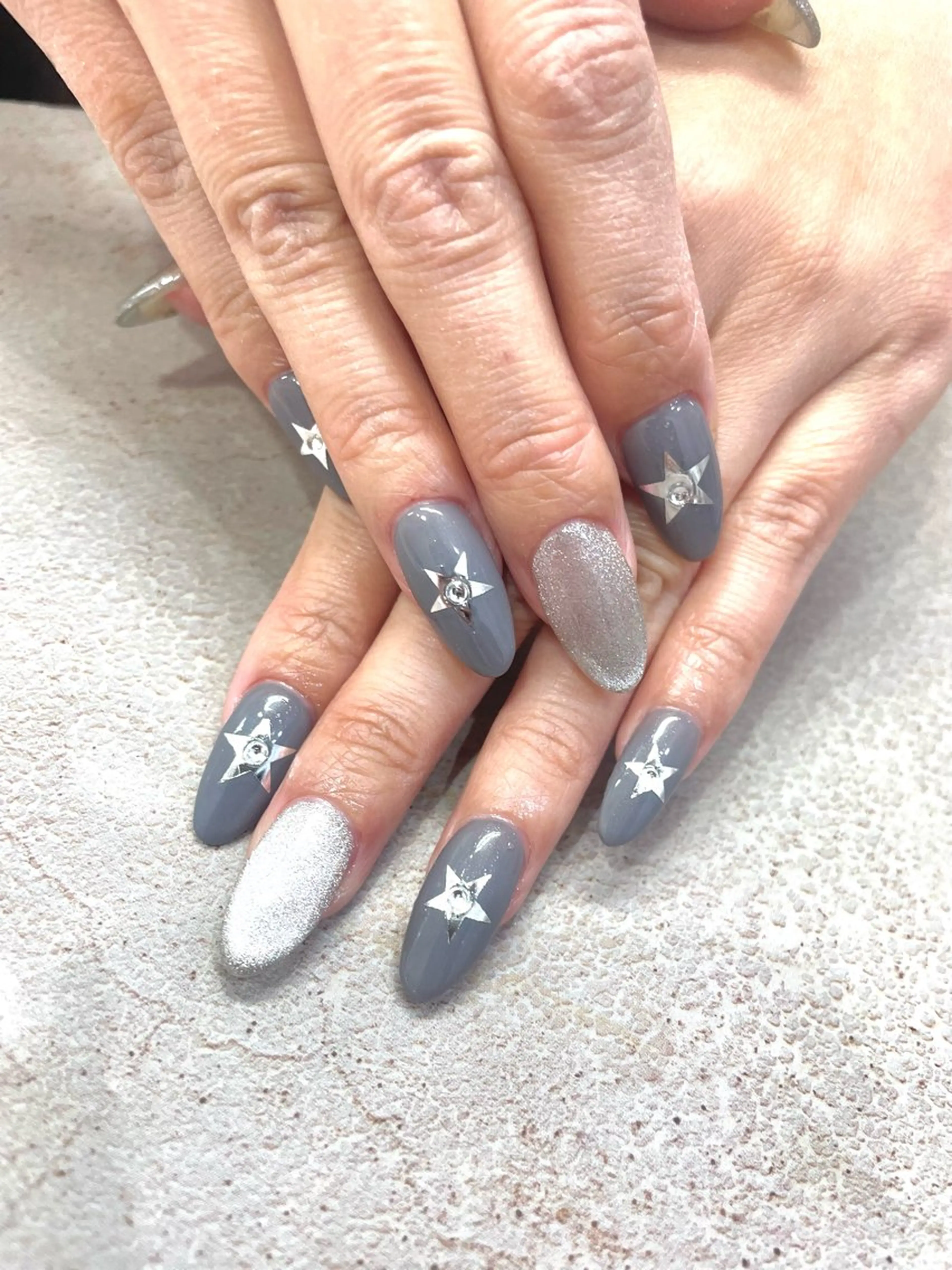 ネイル マグネットネイル シンプルネイル ピュアネイル& オンディーヌのネイルデザイン