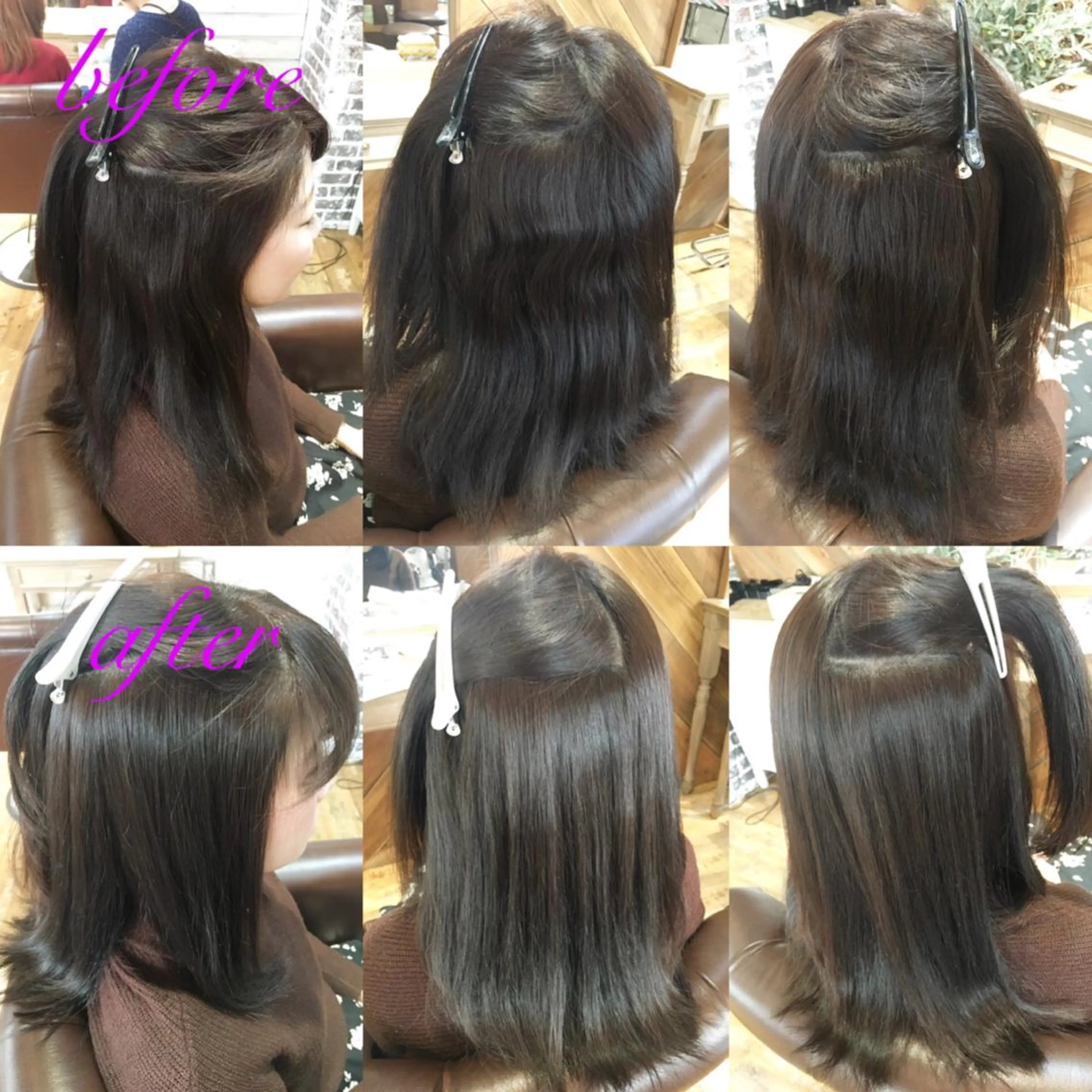 ミディアム セミロング ロング ブリーチ縮毛矯正/ デサキ ショウヘイのヘアスタイル