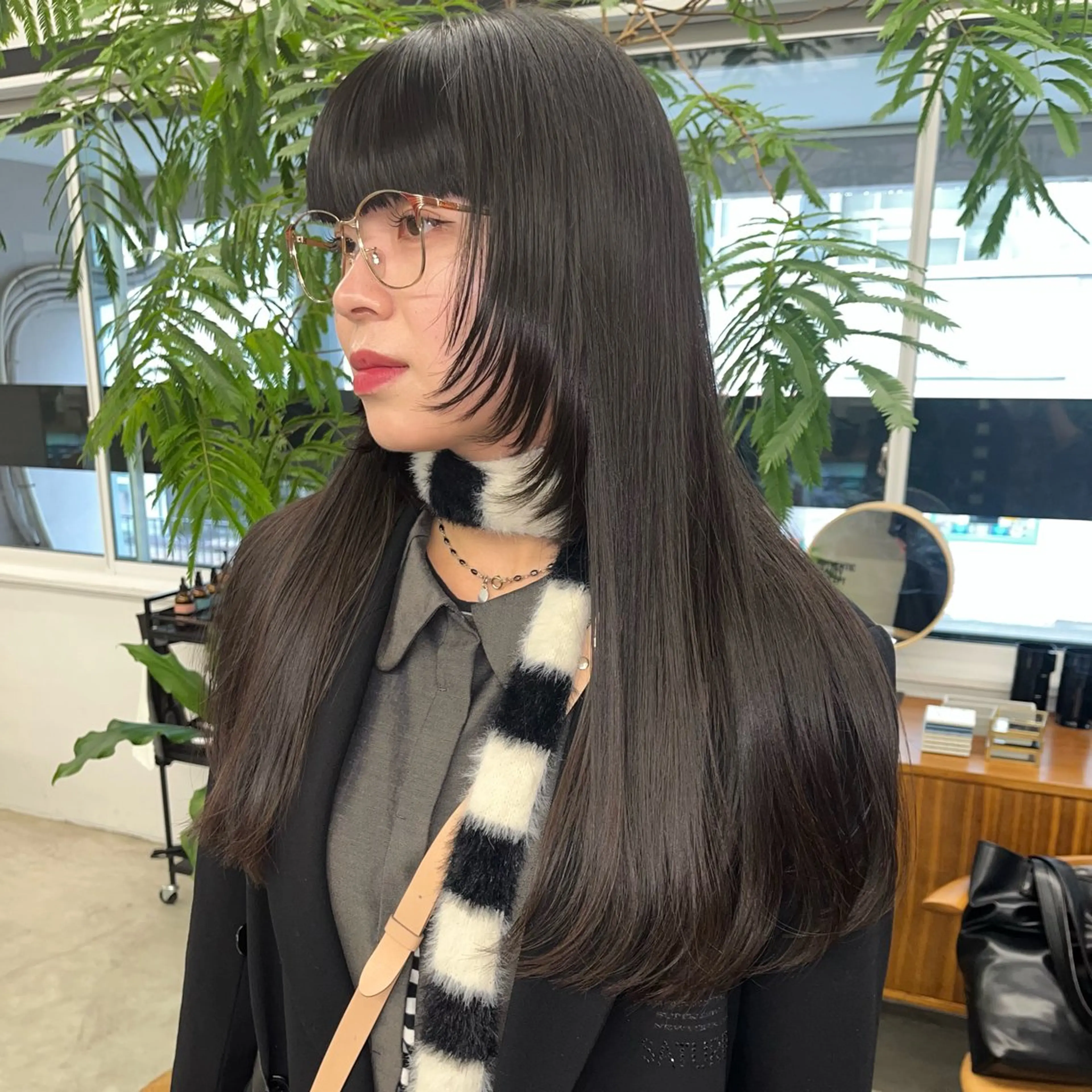 ロング カット トリートメント yuan tanakaのヘアスタイル