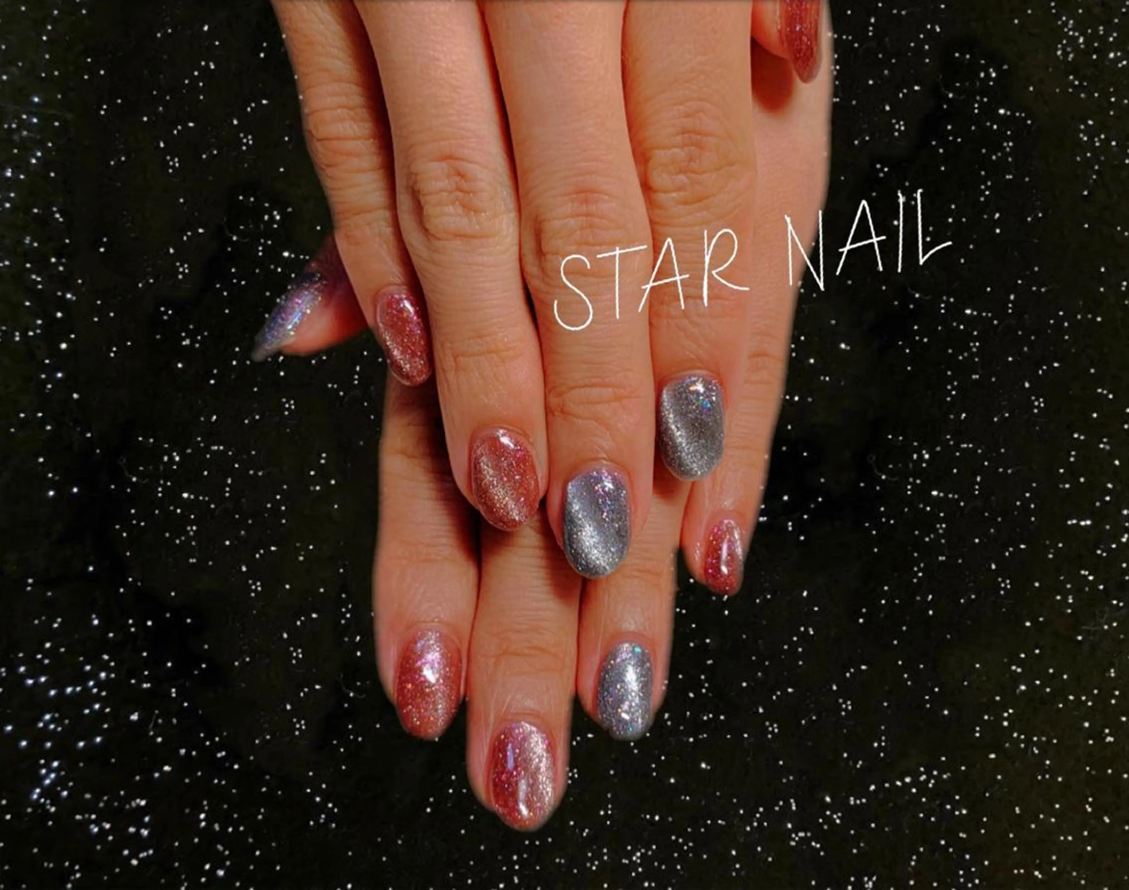 ネイル ジェルネイル マグネットネイル STAR NAILのネイルデザイン