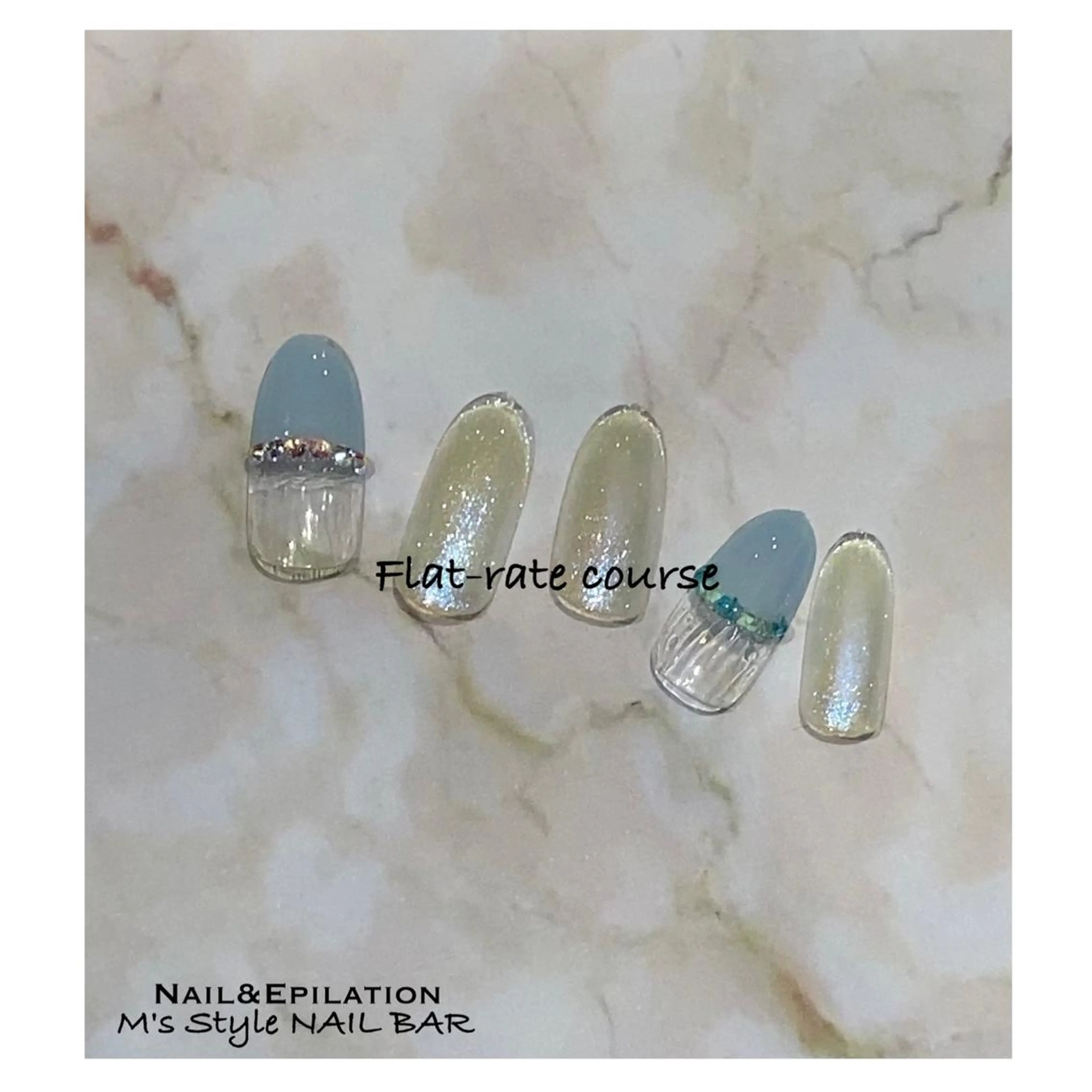 ネイル 成人式 韓国ネイル ロングネイル マグネットネイル ミディアムネイル ハンドネイル M's Style NAIL BARのネイルデザイン