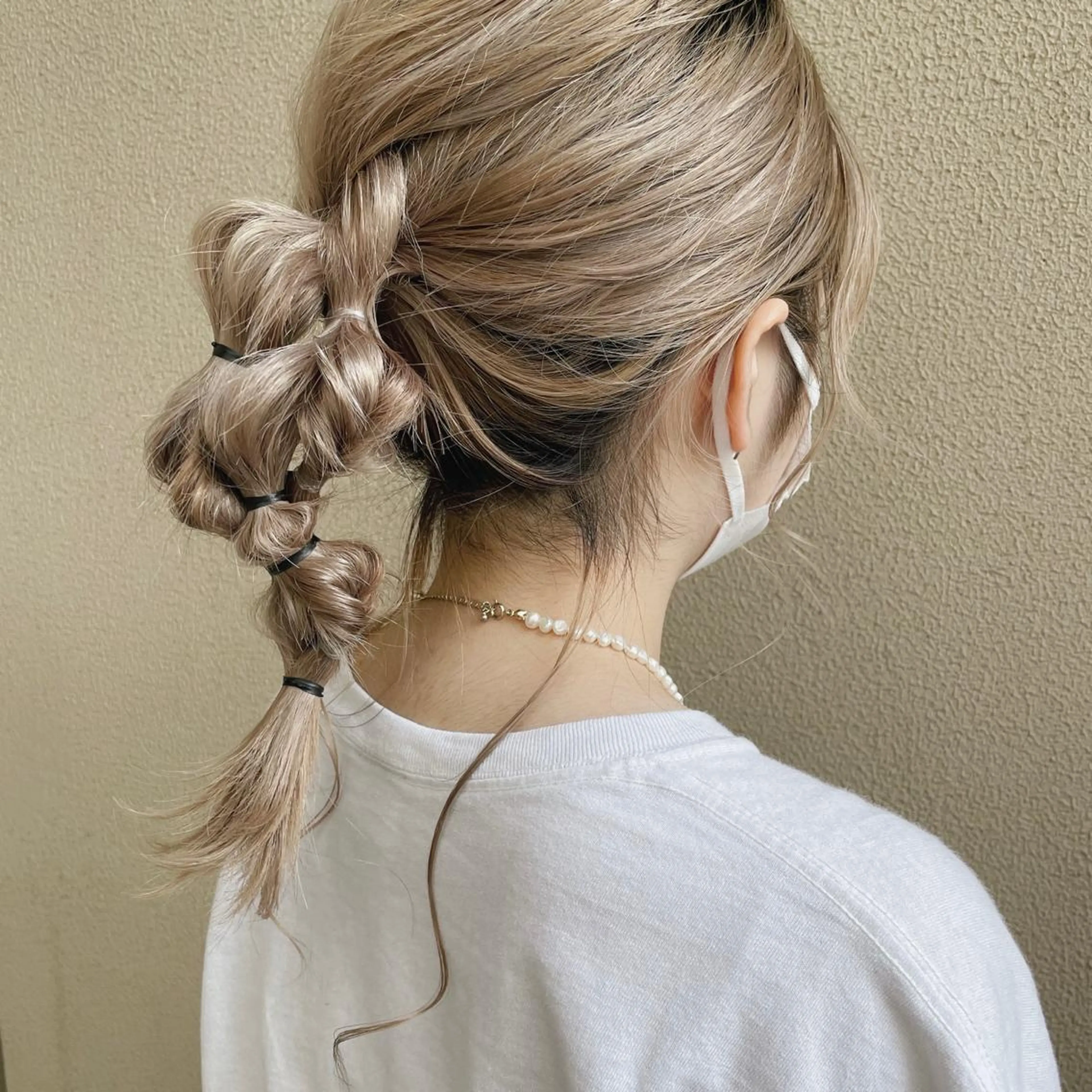 セミロング ヘアアレンジ mizu🐾 hair braceのヘアスタイル