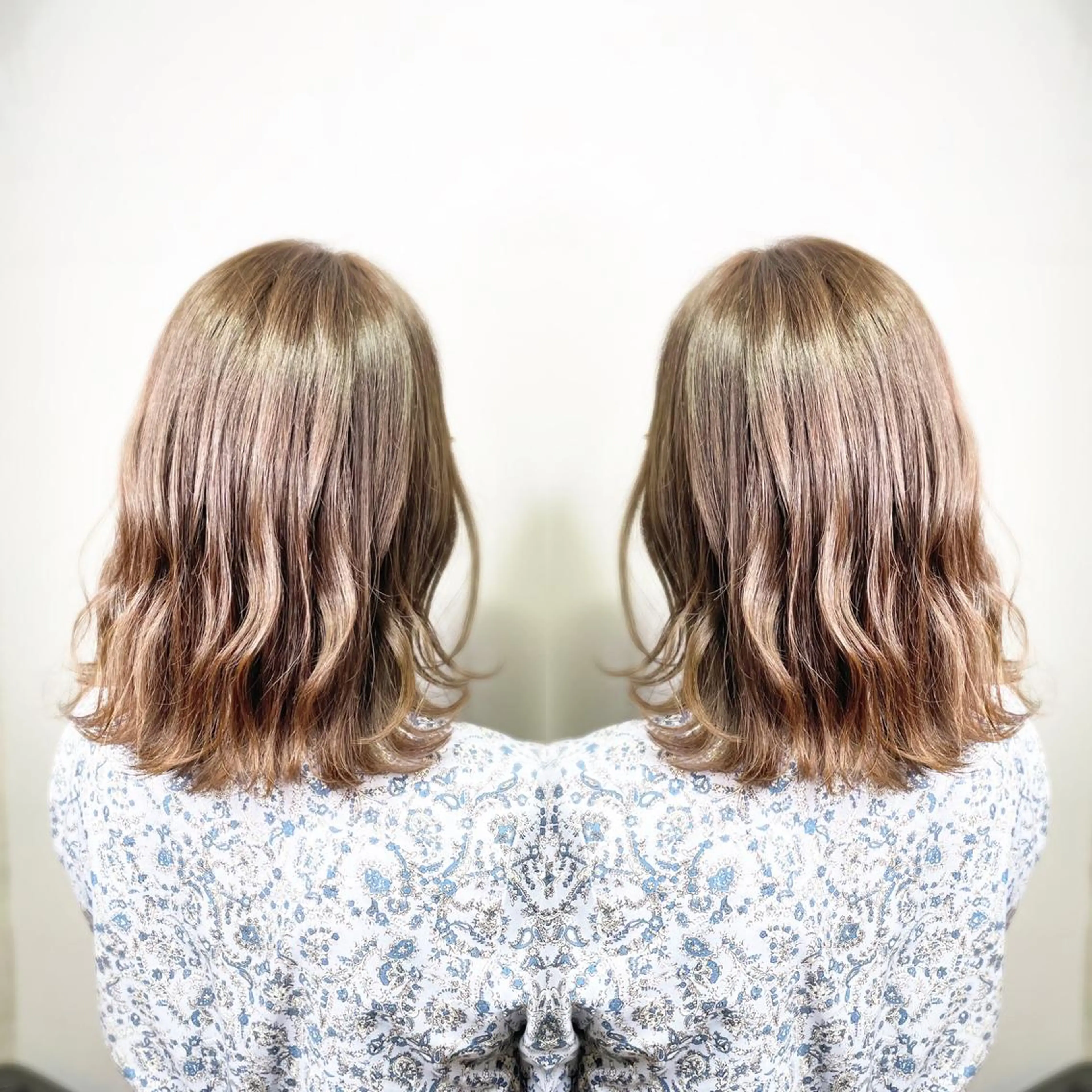 ミディアム カラー 🦋韓国系指名No1 店長/圓山 祐也🦋のヘアスタイル