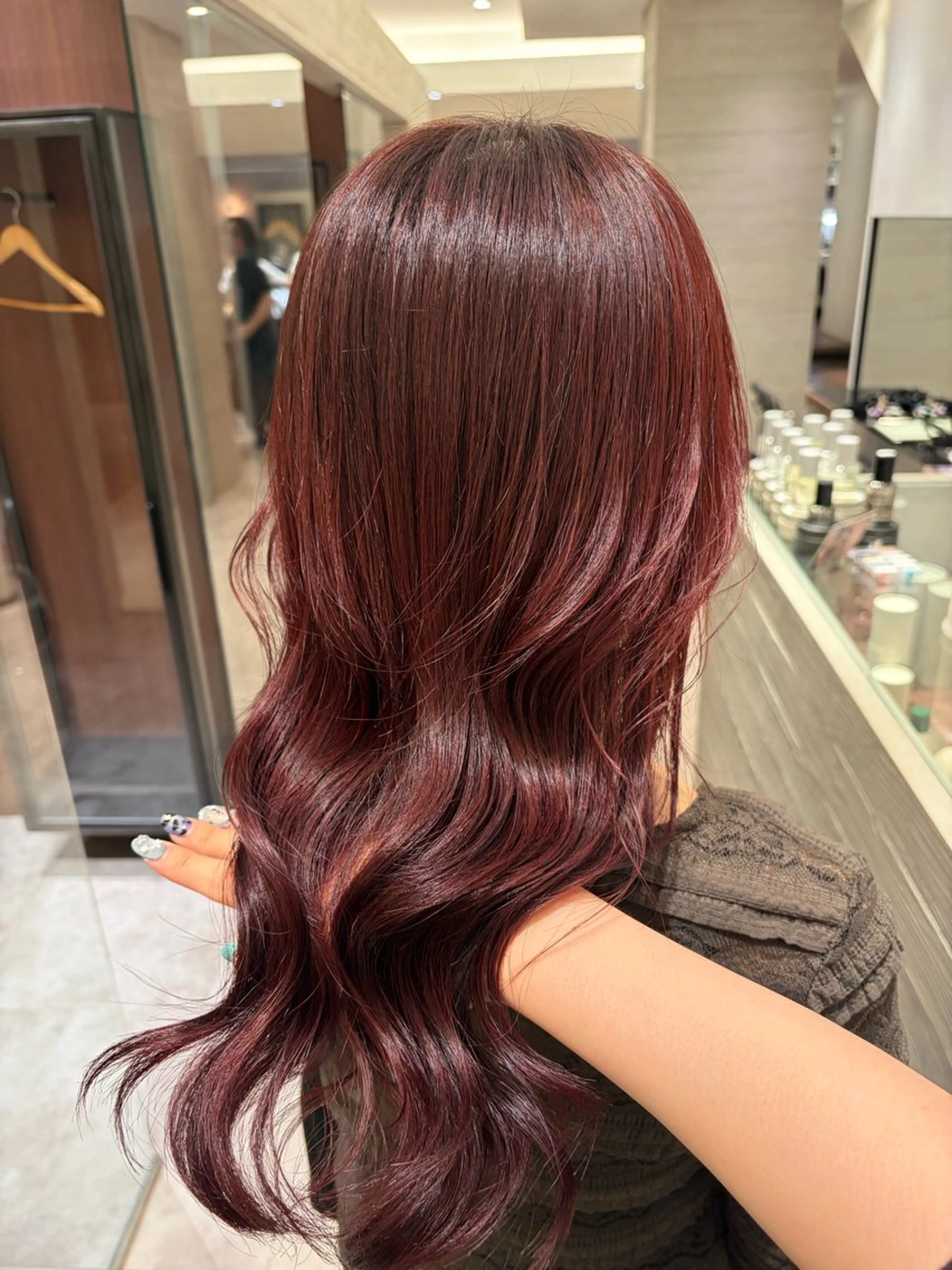 セミロング カラー ヘアアレンジ .⋆⟡💖 Marin💖⟡⋆.のヘアスタイル