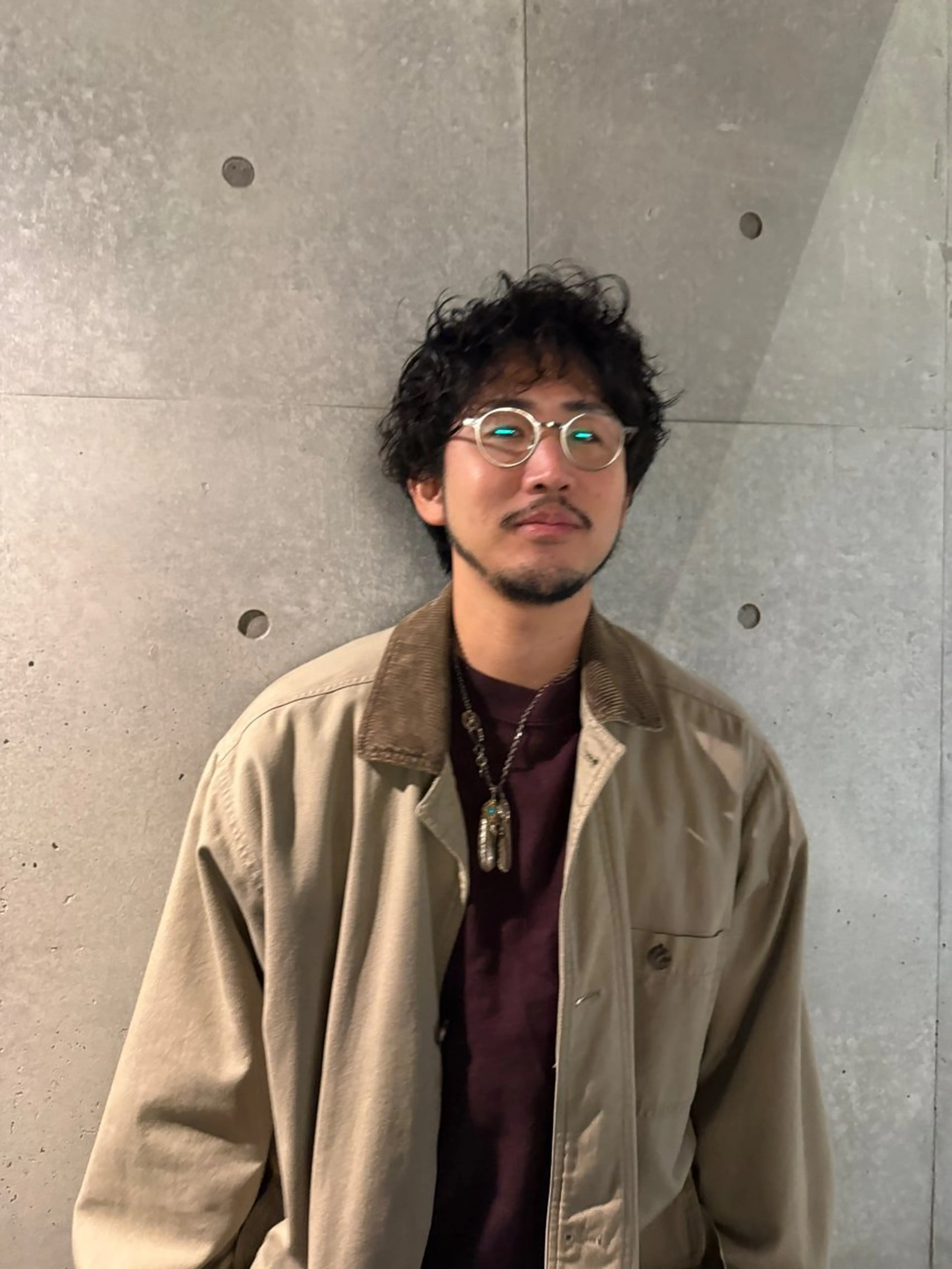 ショート メンズ マッシュ メンズパーマ 刈り上げ カット パーマ メンズパーマ／ボブ 星本広海のヘアスタイル