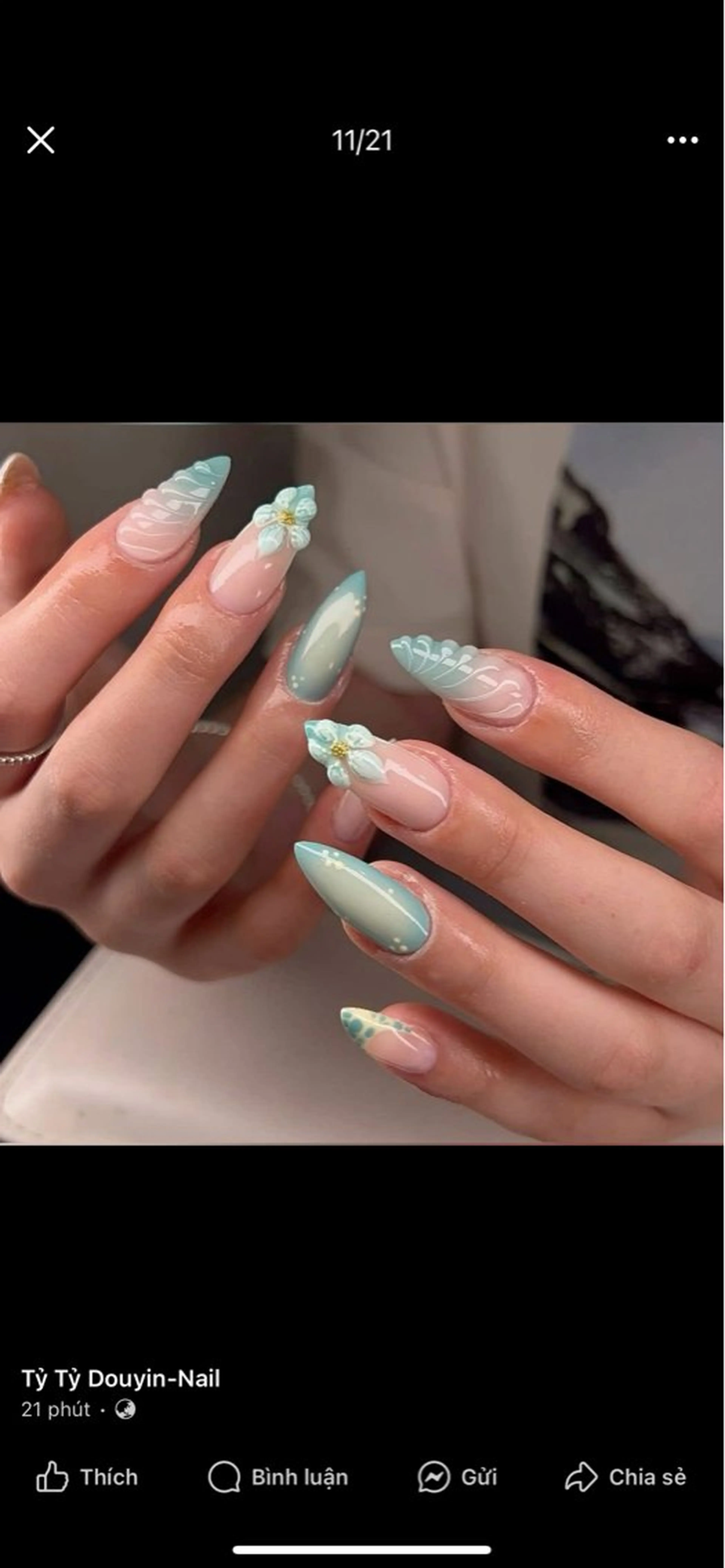 ネイル 持ち込み Mi nailsのネイルデザイン