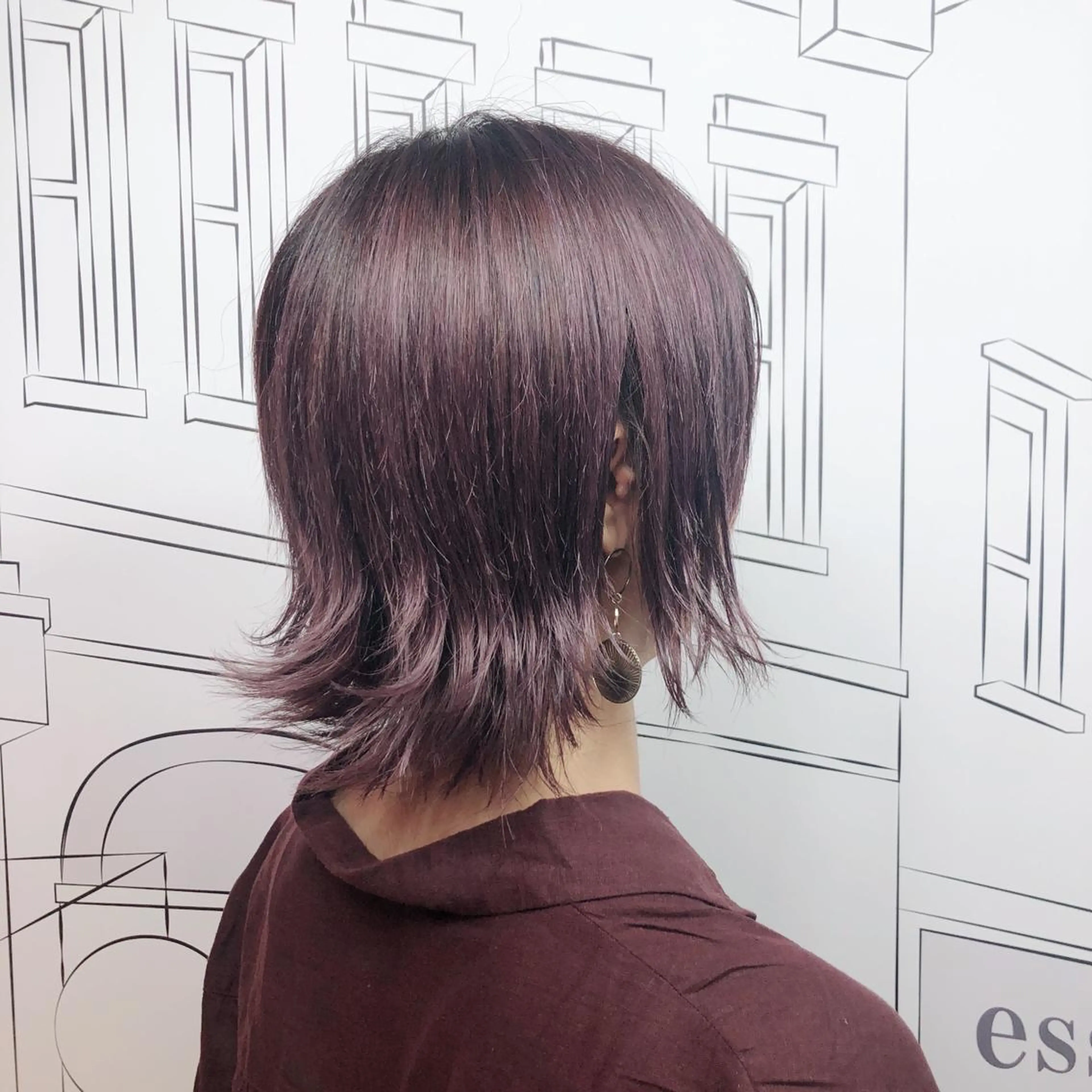 ショート カラー ピンクカラー TOMOKA 艶髪/透明感カラーのヘアスタイル