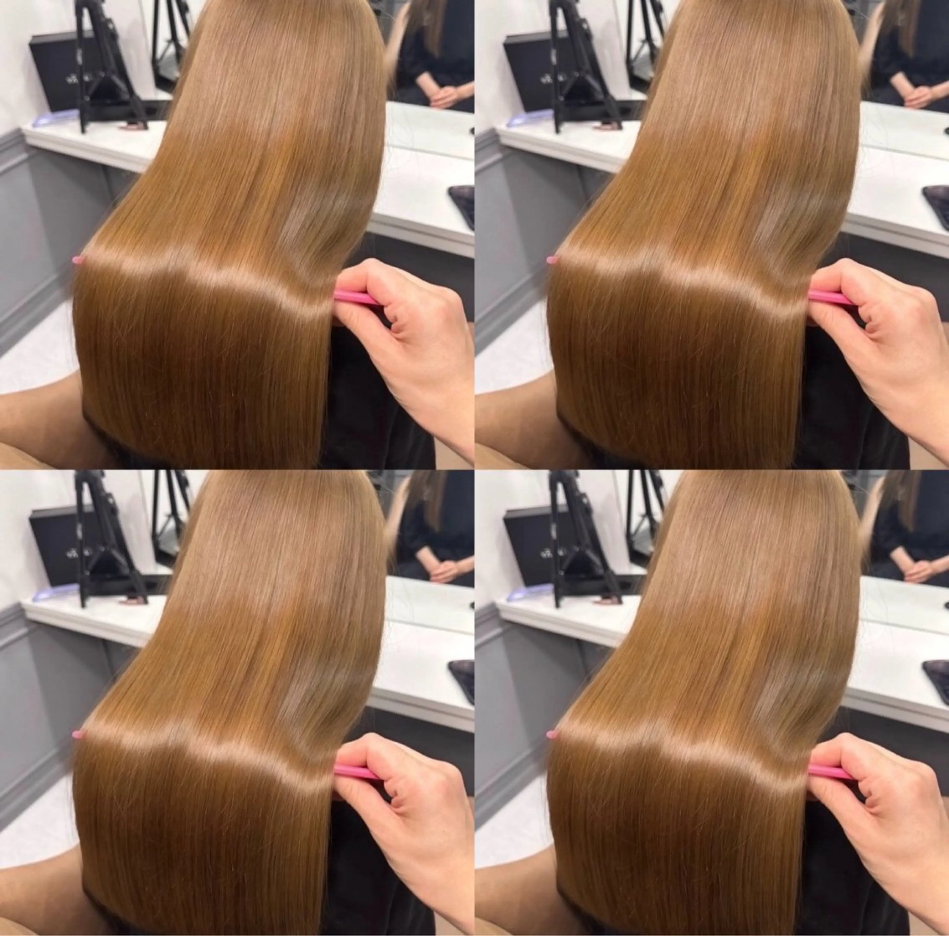 ロング カラー 透明感×髪質改善× エクステそうまのヘアスタイル