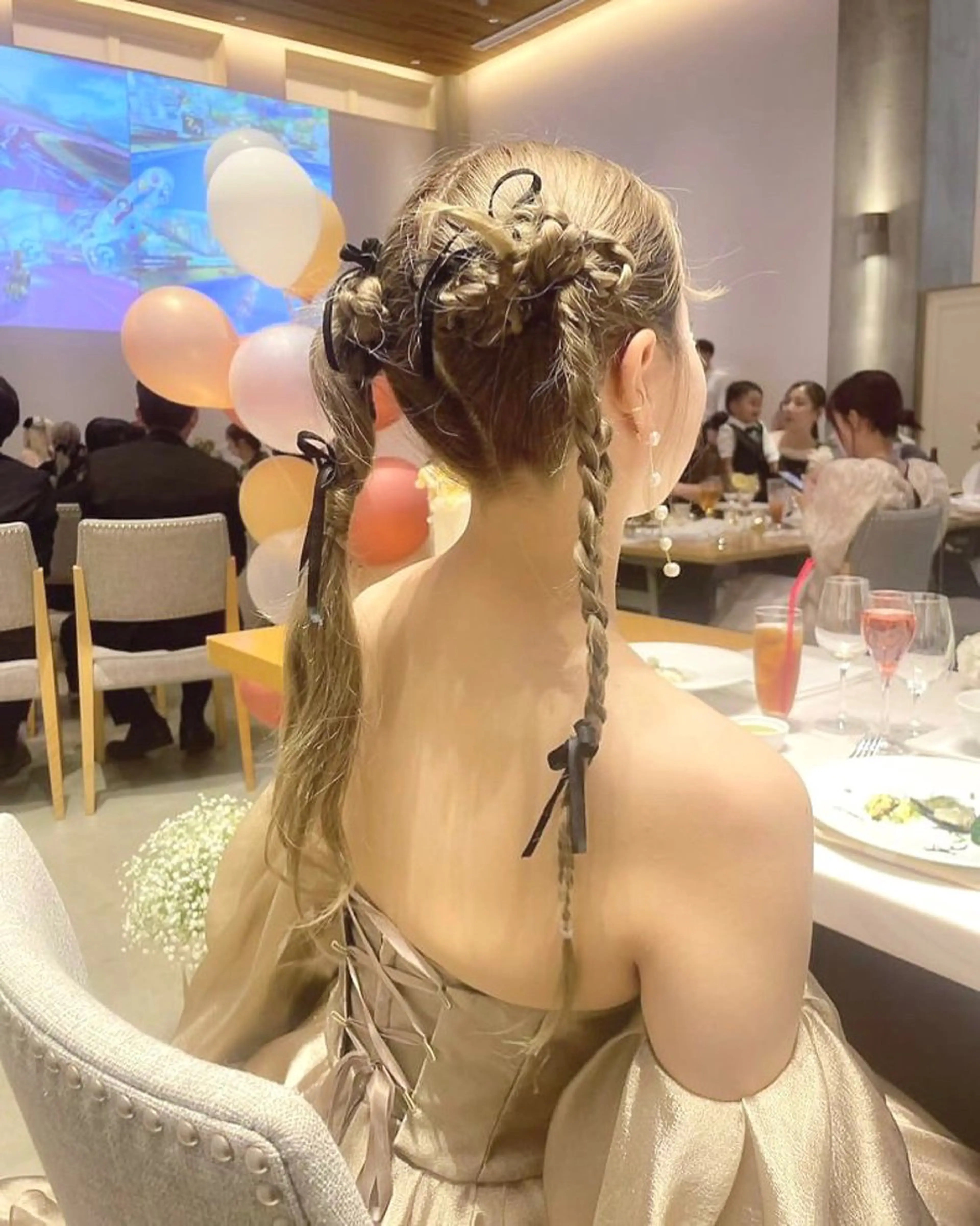 ロング カラー カノン/透明感カラー /酸性ストレートのヘアスタイル