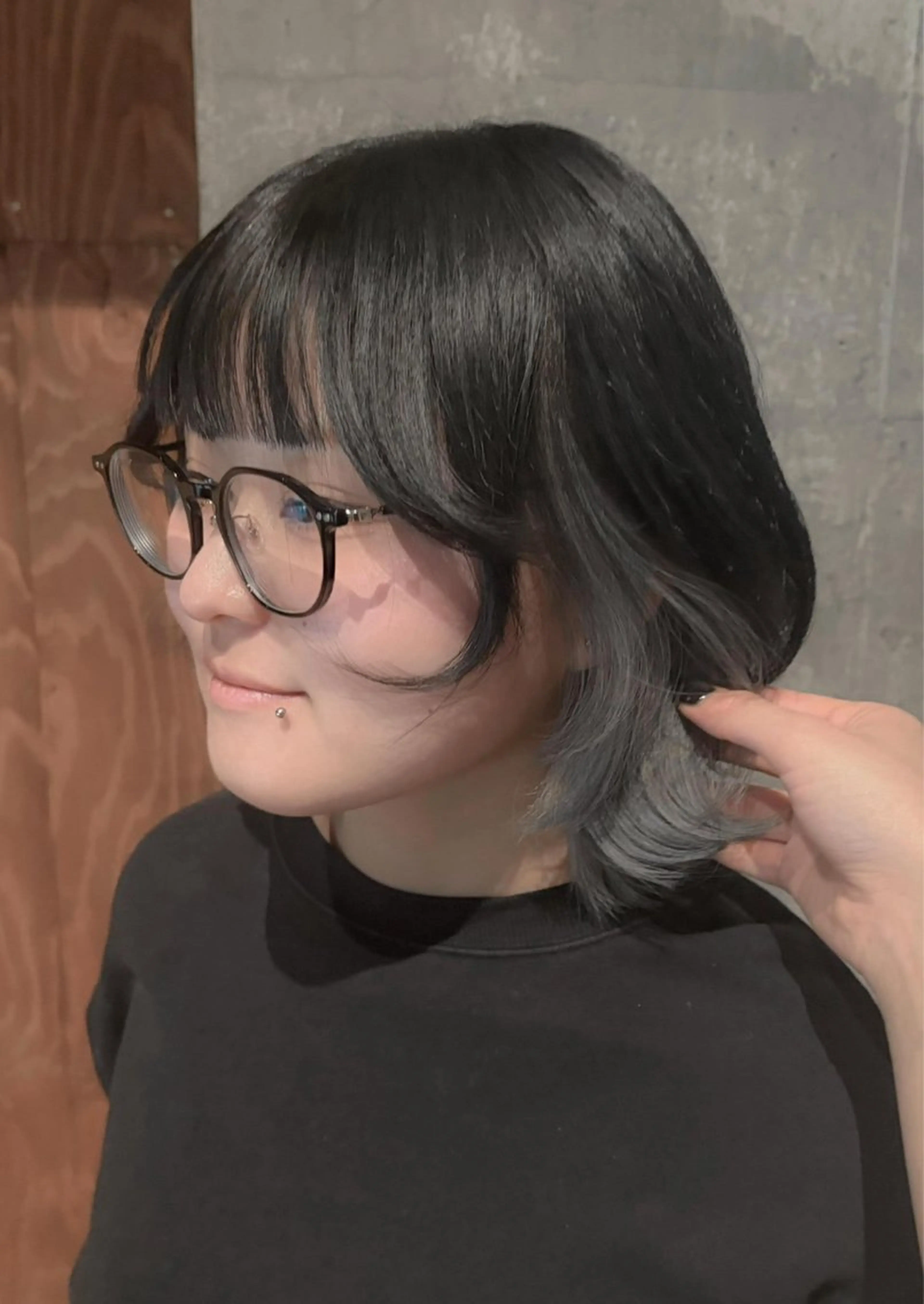 ミディアム カラー ヘアカラー 【sica】 チナのヘアスタイル
