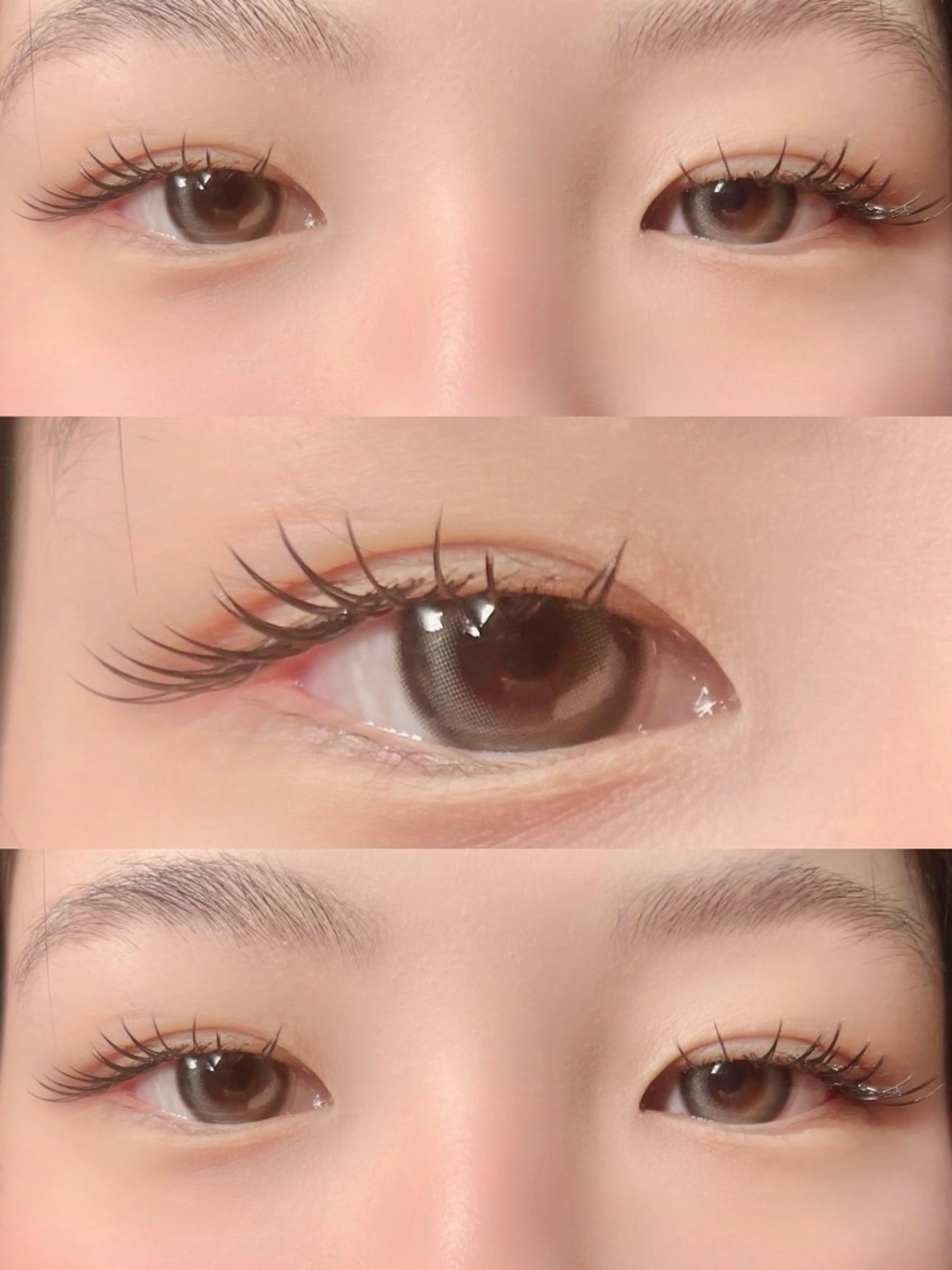 マツエク・マツパ Cカール Dカール フラットラッシュ マツエク ALLURE eye MIYUAのマツエク・マツパデザイン