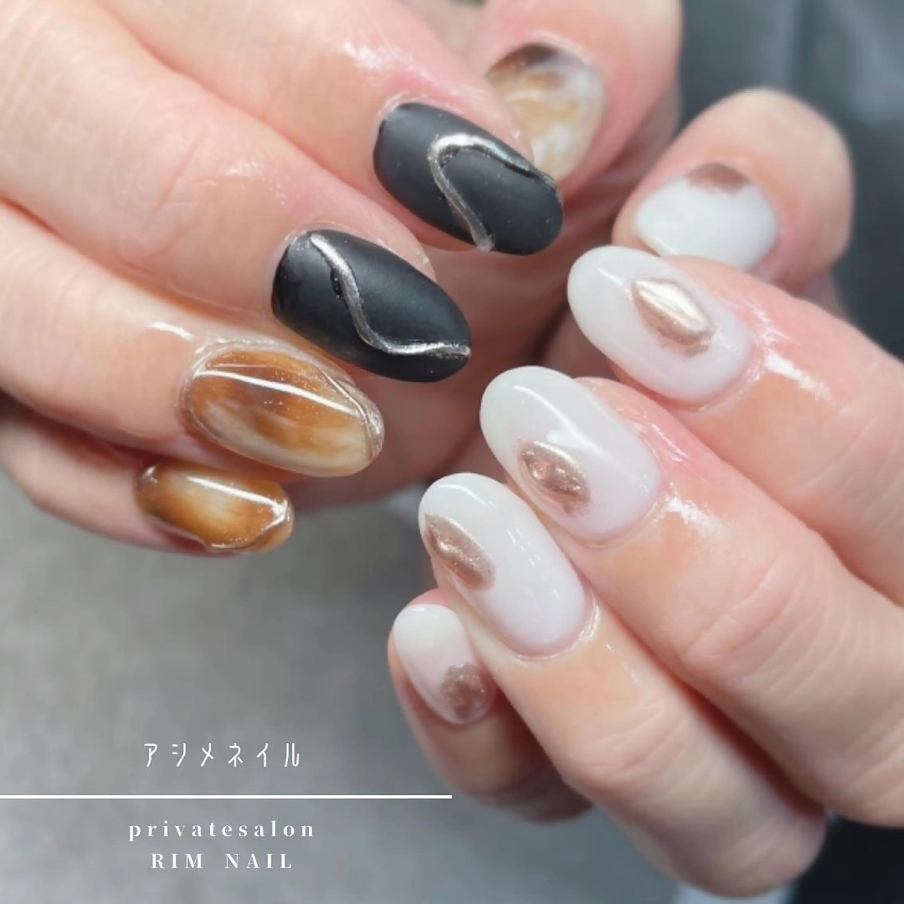 ネイル ハンドネイル RIMNAIL リムネイルのネイルデザイン